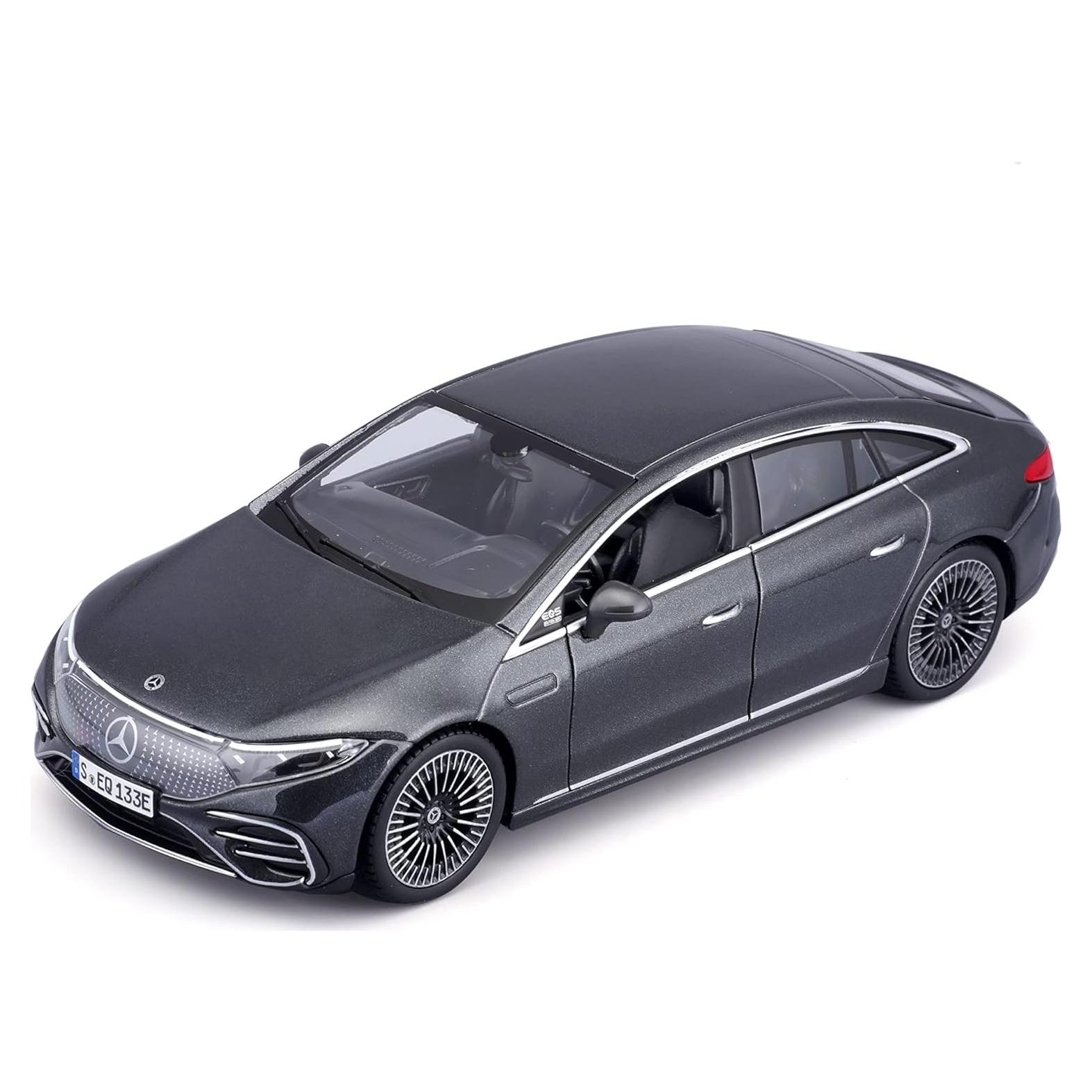 Maisto Mercedes-Benz EQS Edición Especial 1:24 Gris Metálico