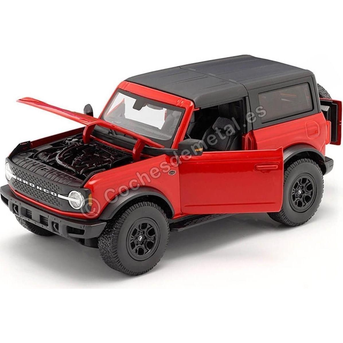 Maisto 1:18 Ford Bronco Wildtrak 2021 Diecast Coleccionable