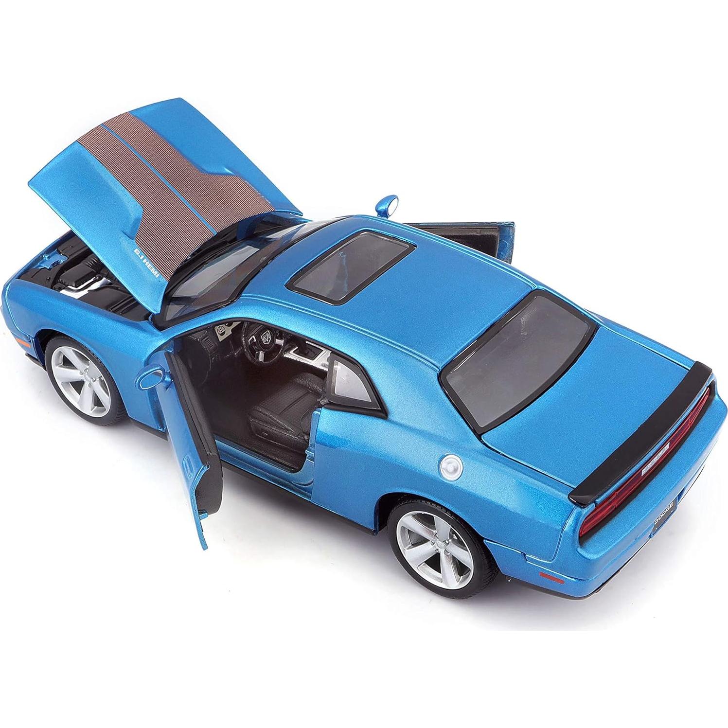 Maisto Vehículo Diecast 1:24 Dodge Challenger SRT8 Azul