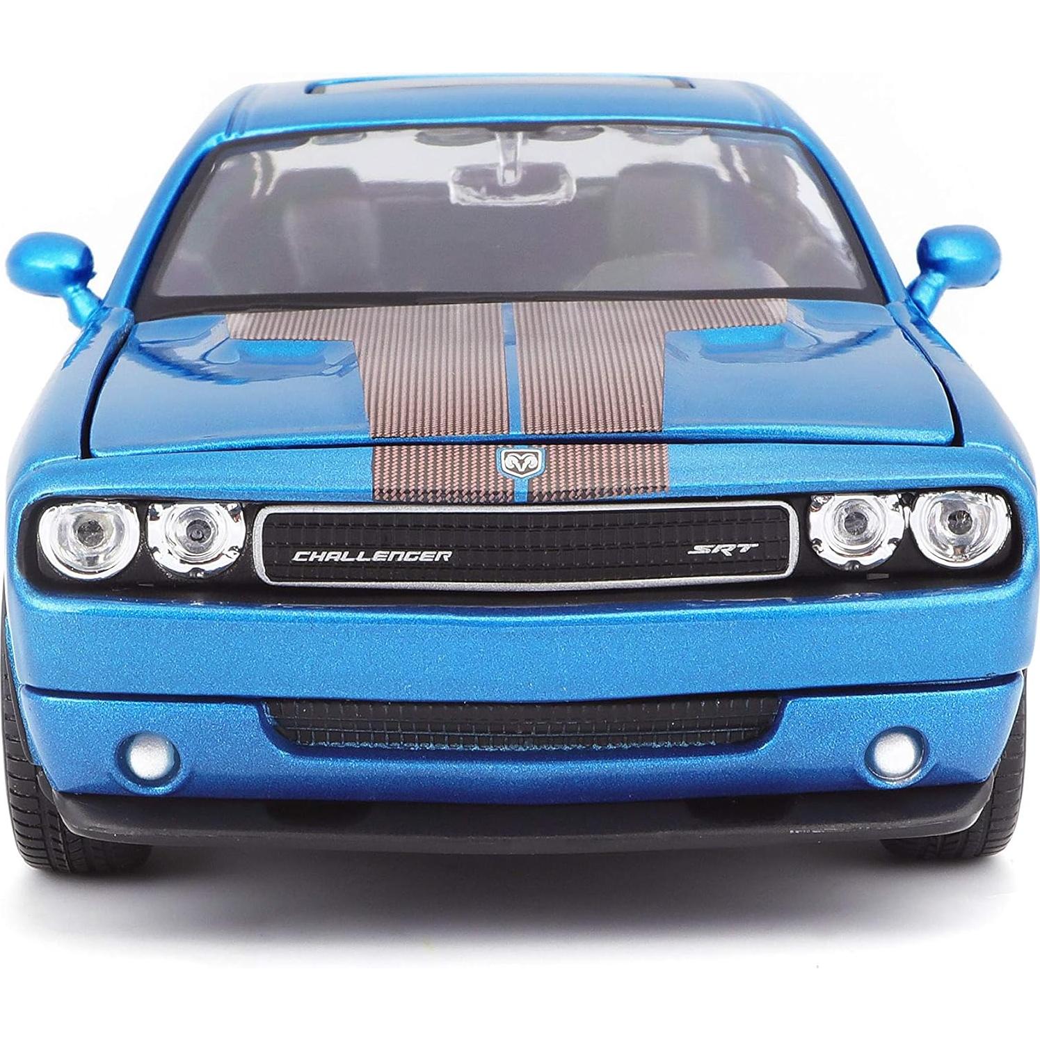 Maisto Vehículo Diecast 1:24 Dodge Challenger SRT8 Azul