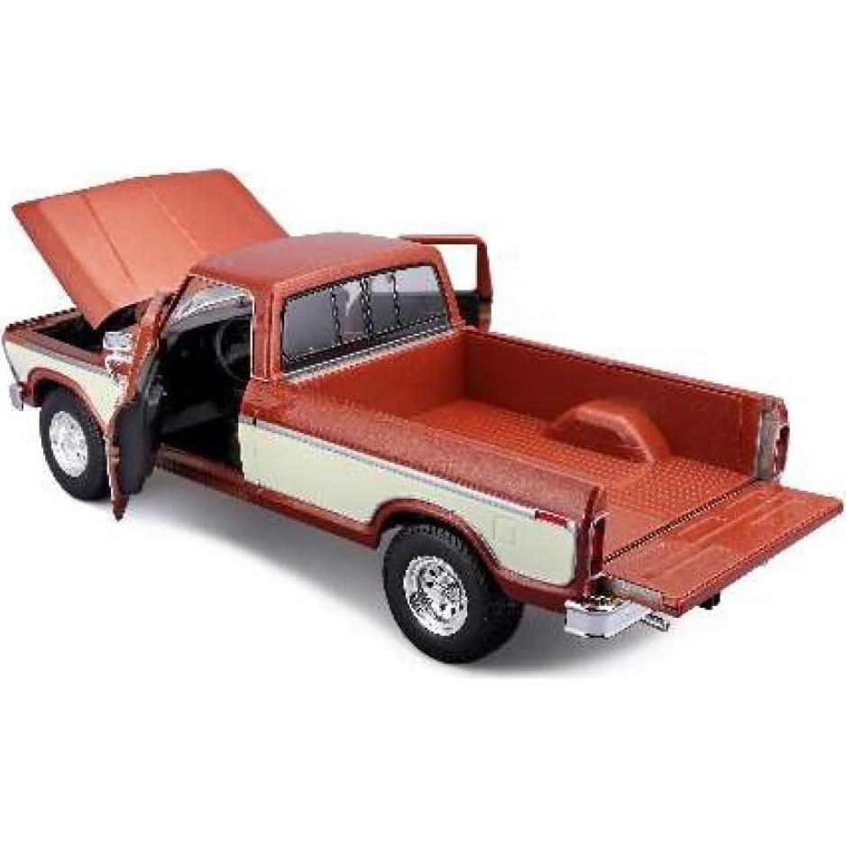Maisto F150 Pick-Up 1979 a Escala 1/18 Marrón Coleccionable