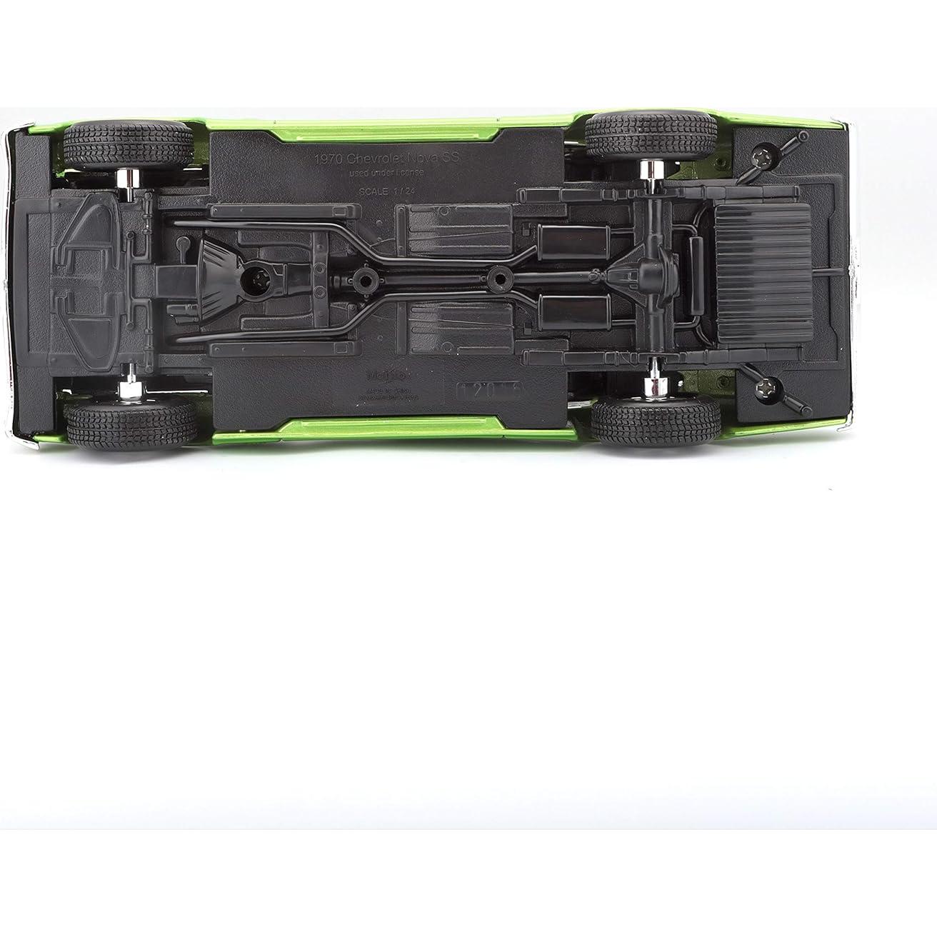 Maisto 1:24 Chevrolet Nova SS Diecast Verde 19.05 cm