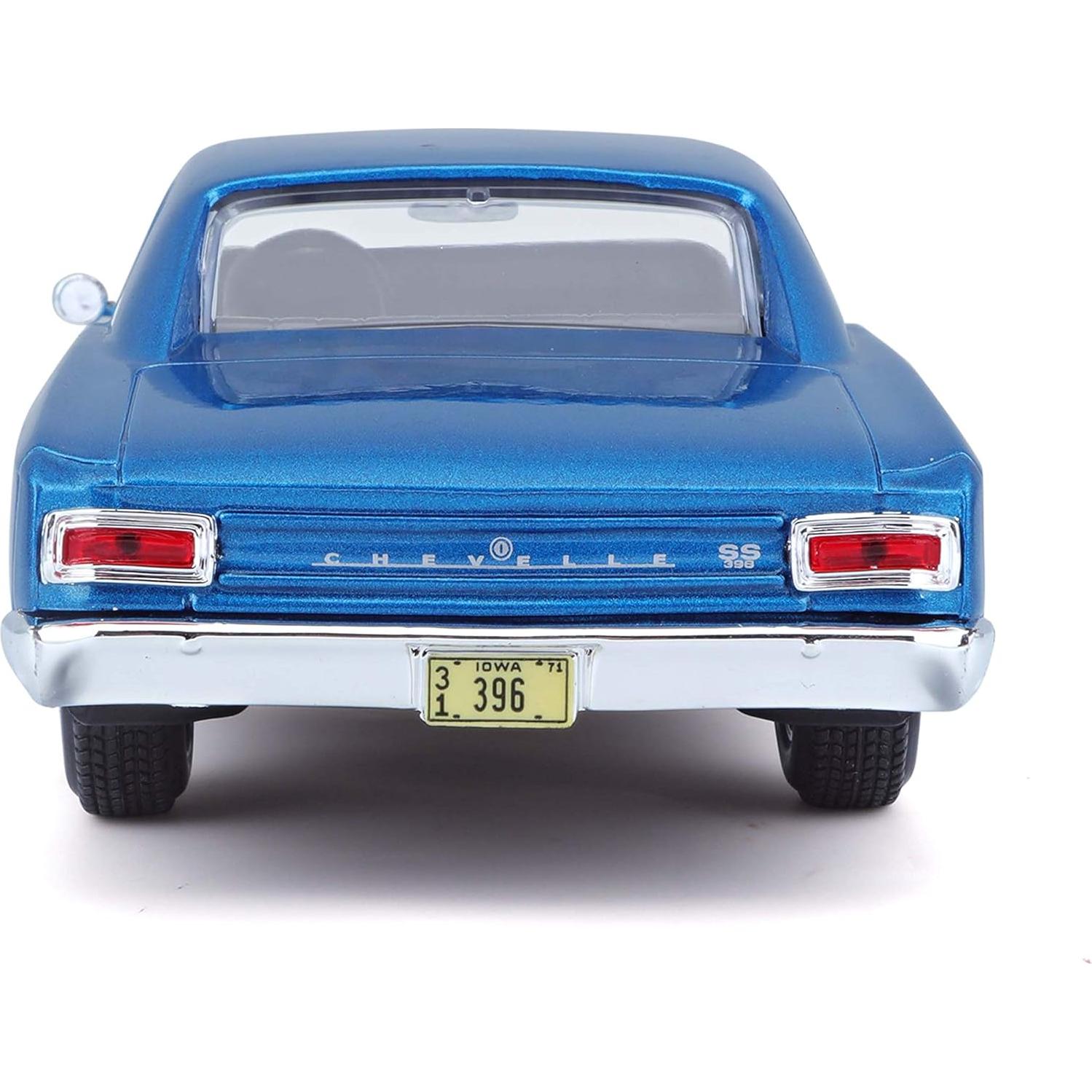 Maisto 1:24 Chevy Chevelle SS 396 Modelo Coche Multicolor