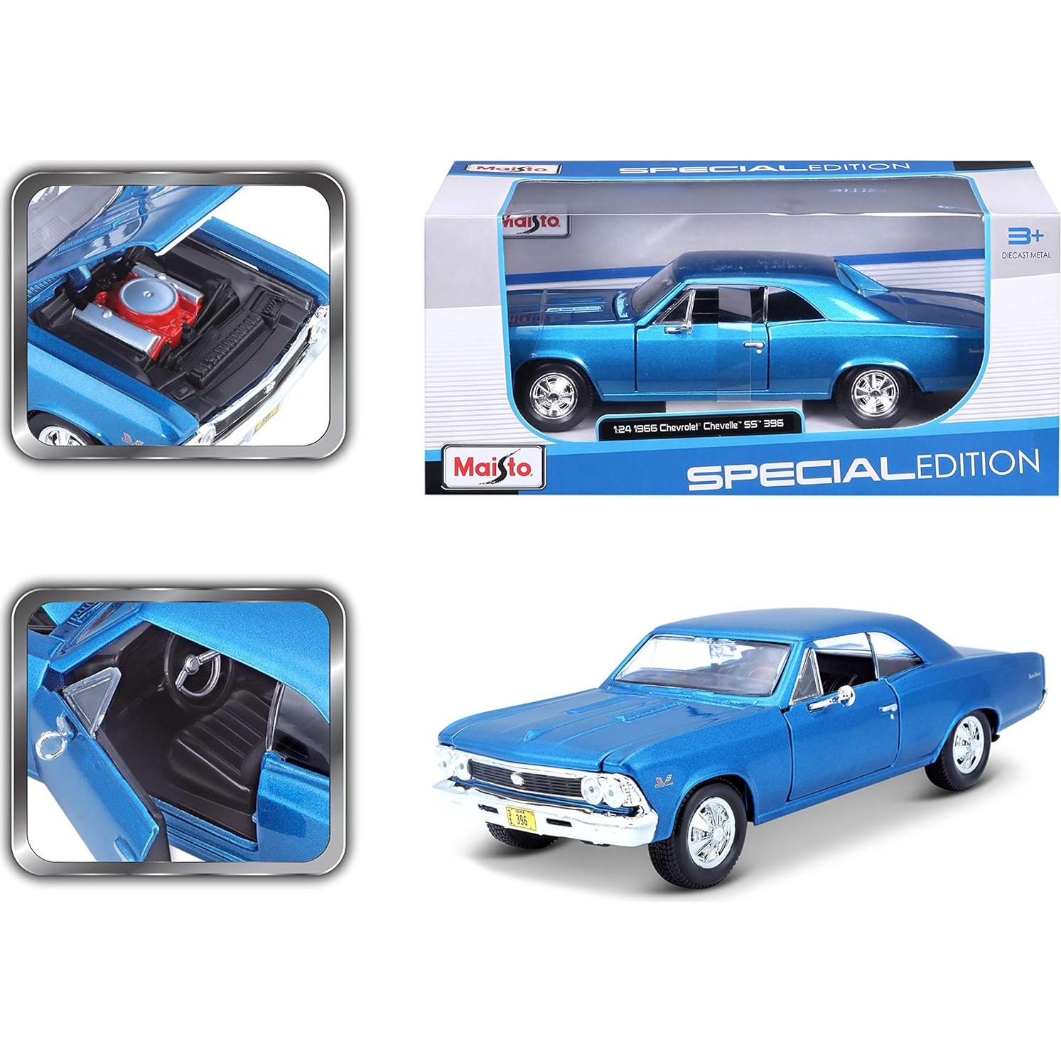 Maisto 1:24 Chevy Chevelle SS 396 Modelo Coche Multicolor