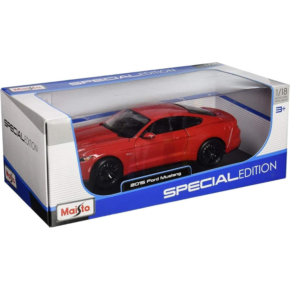Maisto 1:18 Ford Mustang 2015 Diecast Edición Especial