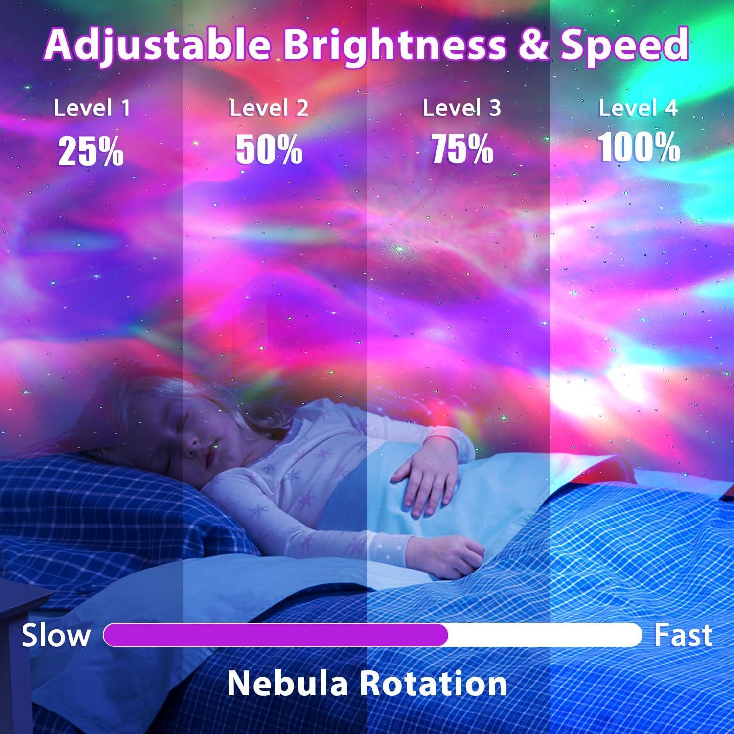 Proyector Estelar Ase EC con Control Remoto y 17 Modos