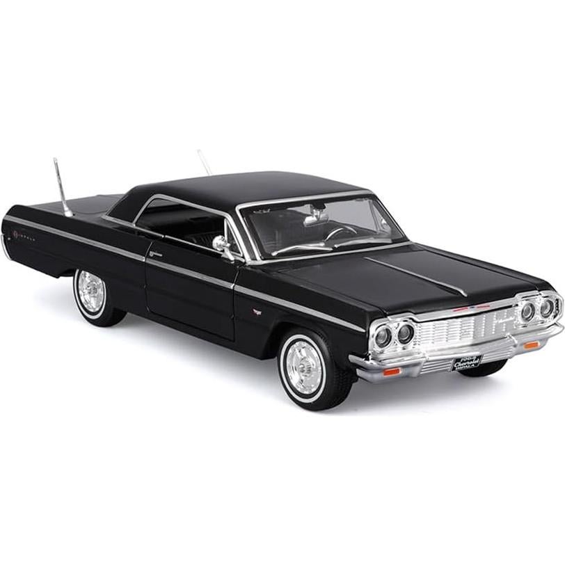 Coche a Escala 1:26 Diecast Maisto Chevrolet Impala SS Negra