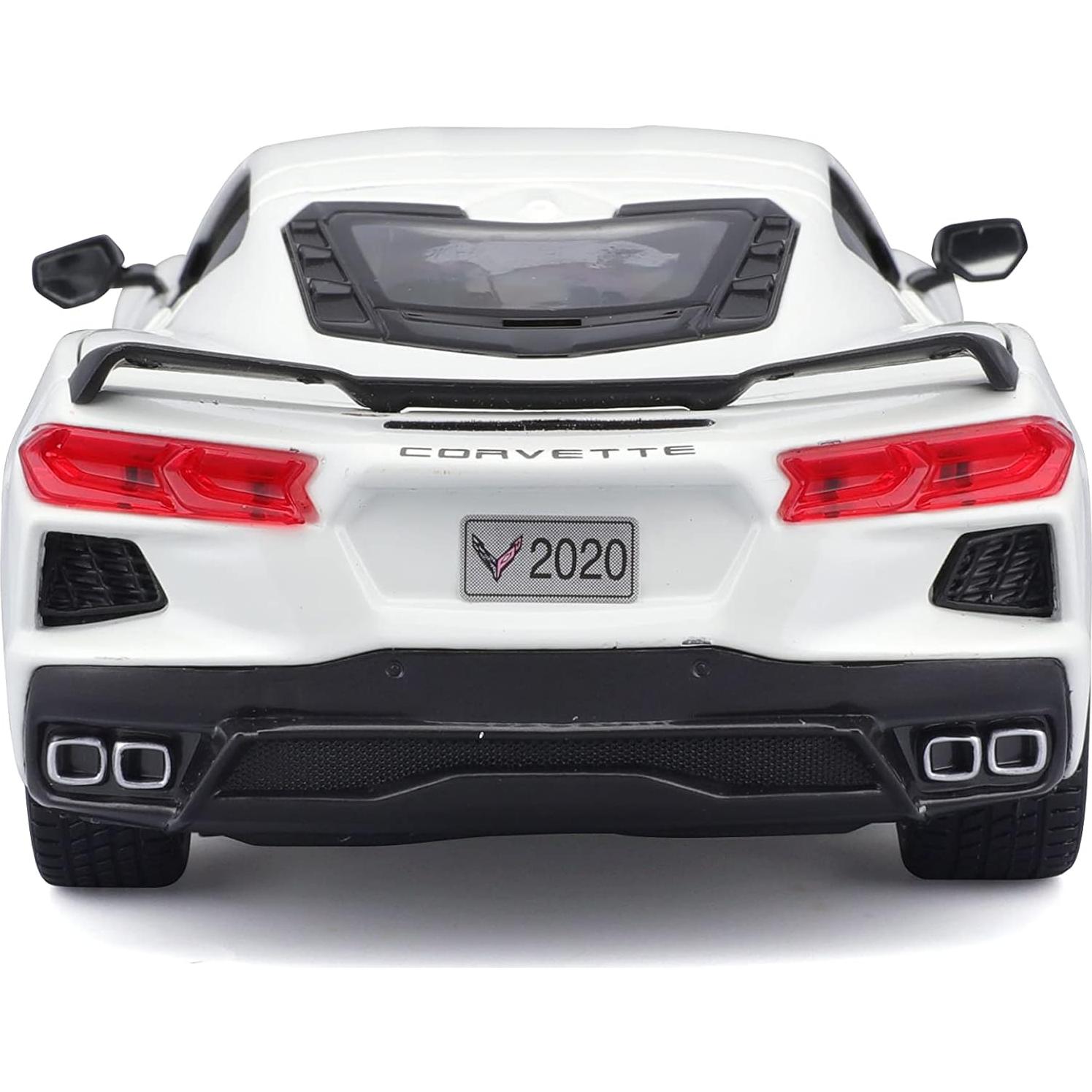 Maisto 1:24 Chevrolet Corvette Stingray Coupe Blanco