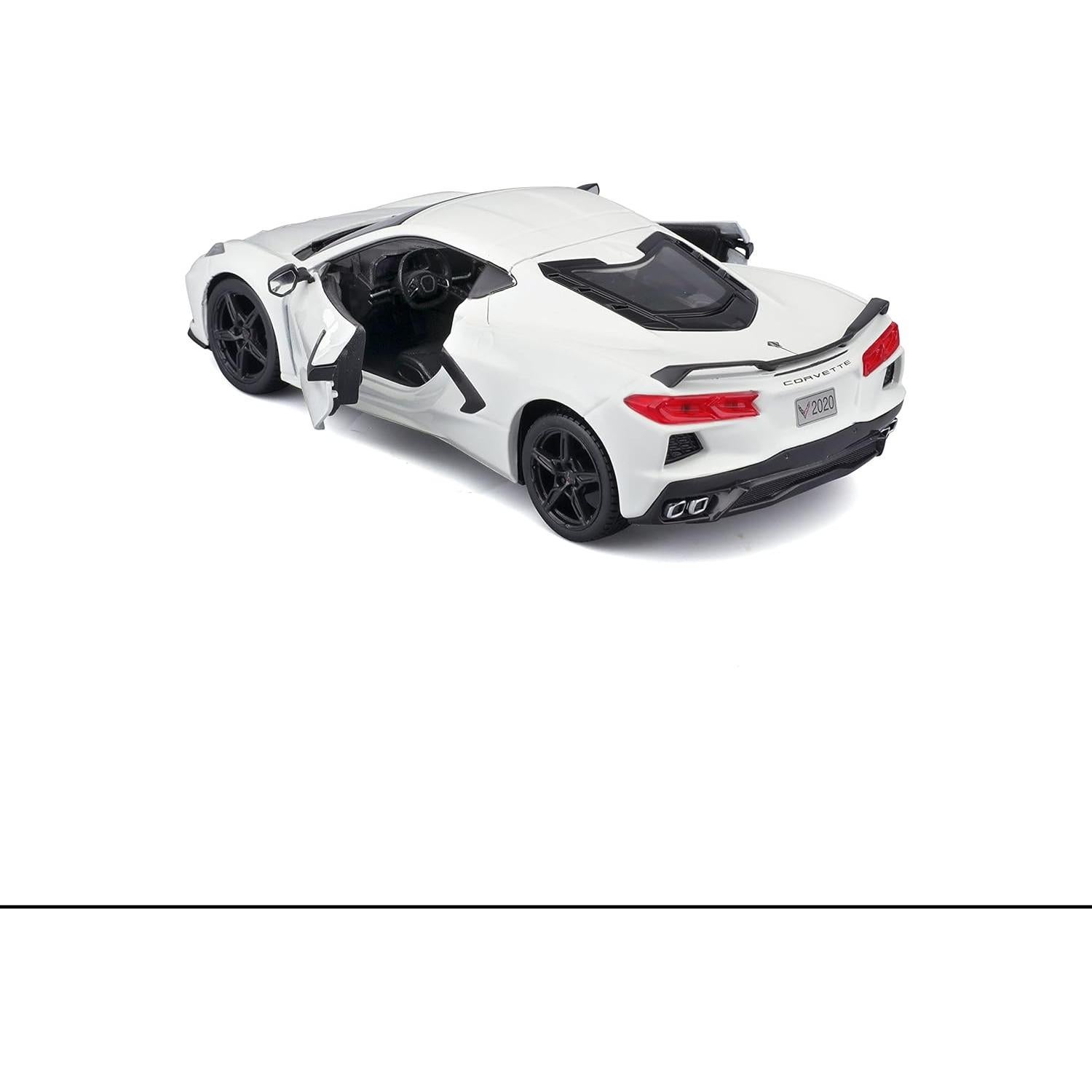 Maisto 1:24 Chevrolet Corvette Stingray Coupe Blanco