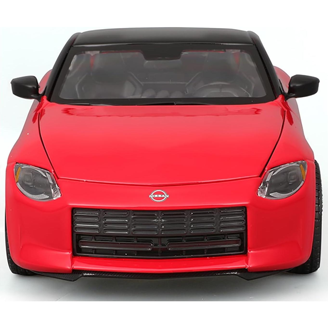 Coche Diecast 2023 Z Rojo Techo Negro 1/24 Maisto