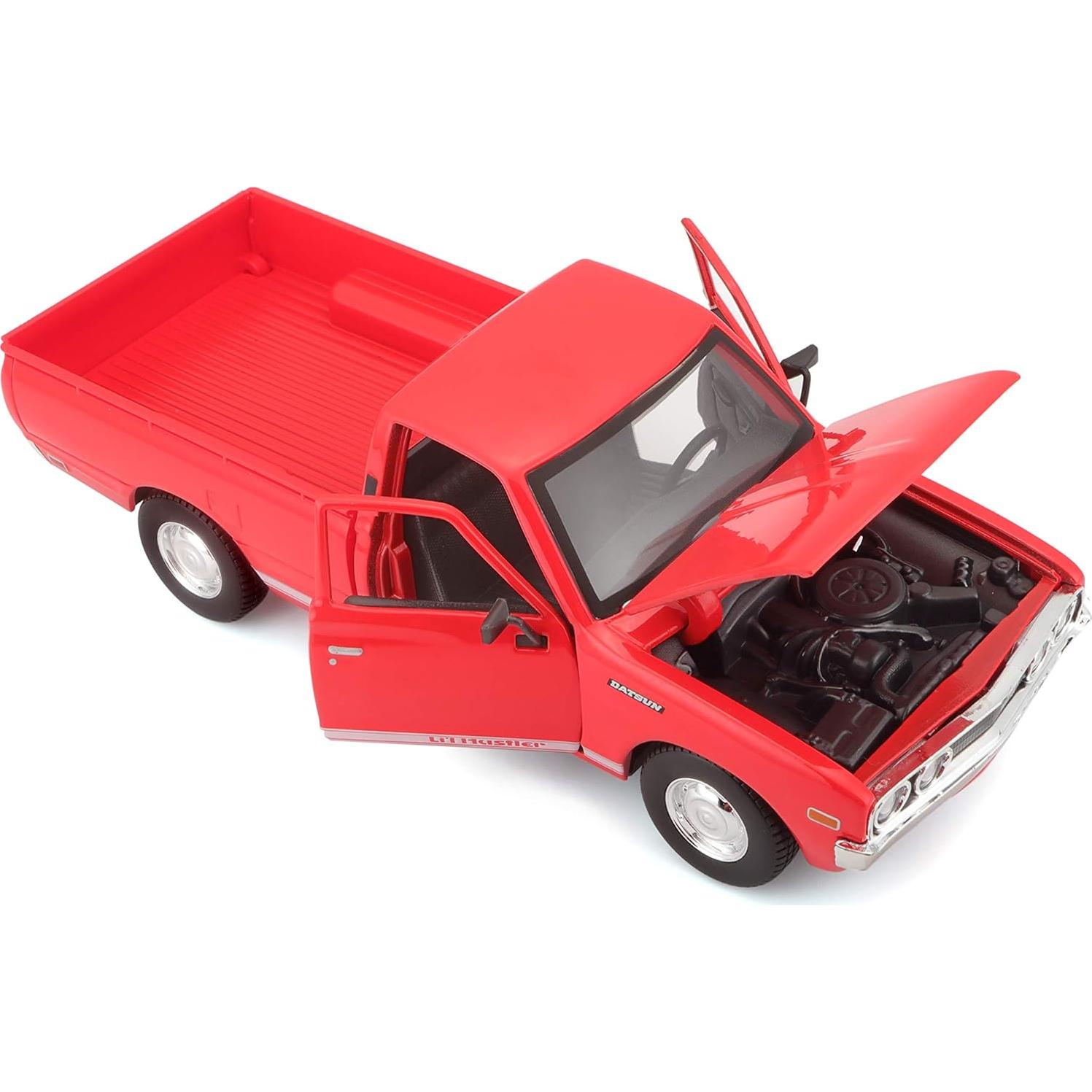 Maisto Datsun 620 Pickup 1973 1:24 Modelo Escala 20 cm Rojo