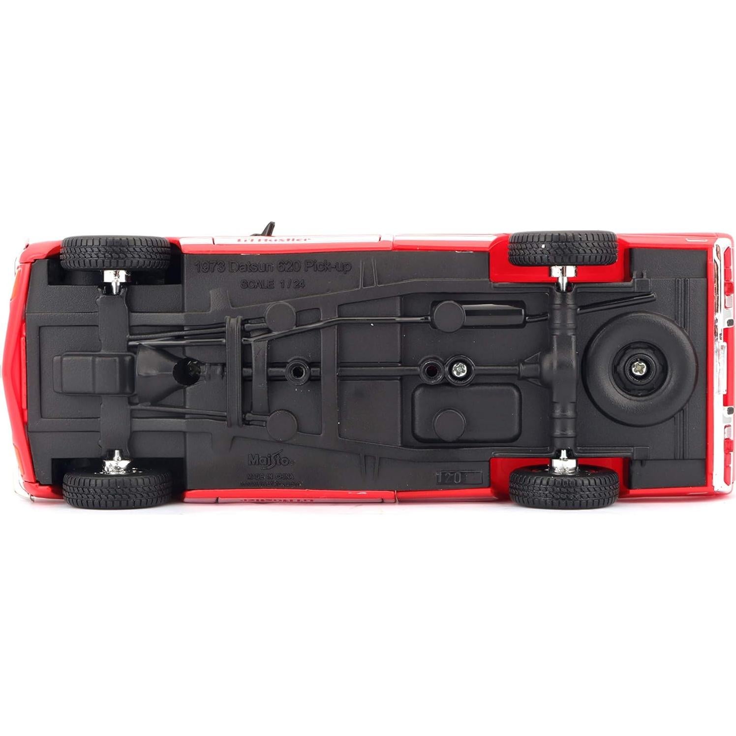 Maisto Datsun 620 Pickup 1973 1:24 Modelo Escala 20 cm Rojo