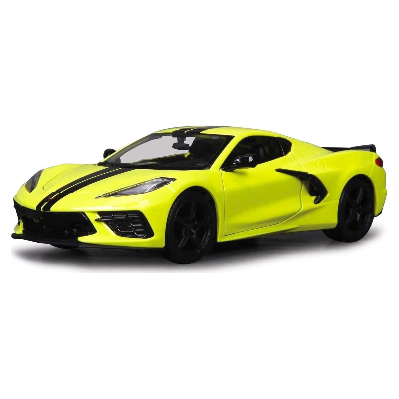 Maisto Diecast 2020 Chevy Corvette Stingray Z51 Amarillo 1/24
