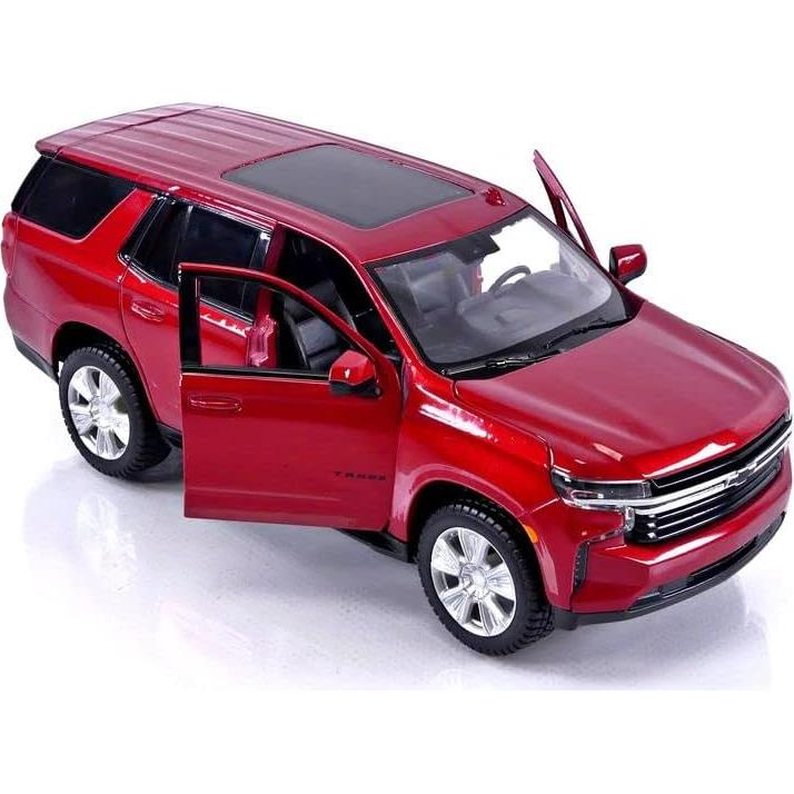 Coche Coleccionable Maisto Chevrolet Tahoe 2021 Escala 1:24