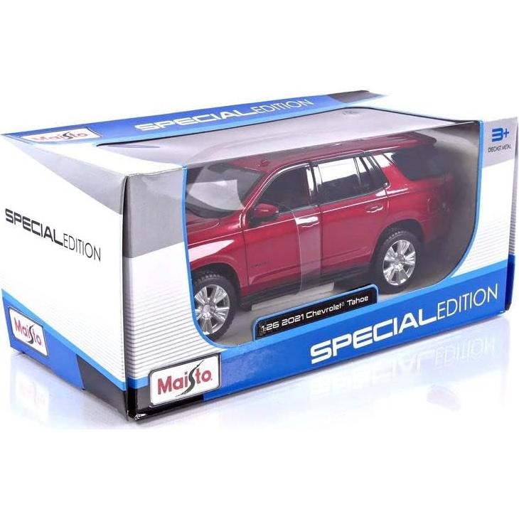 Coche Coleccionable Maisto Chevrolet Tahoe 2021 Escala 1:24