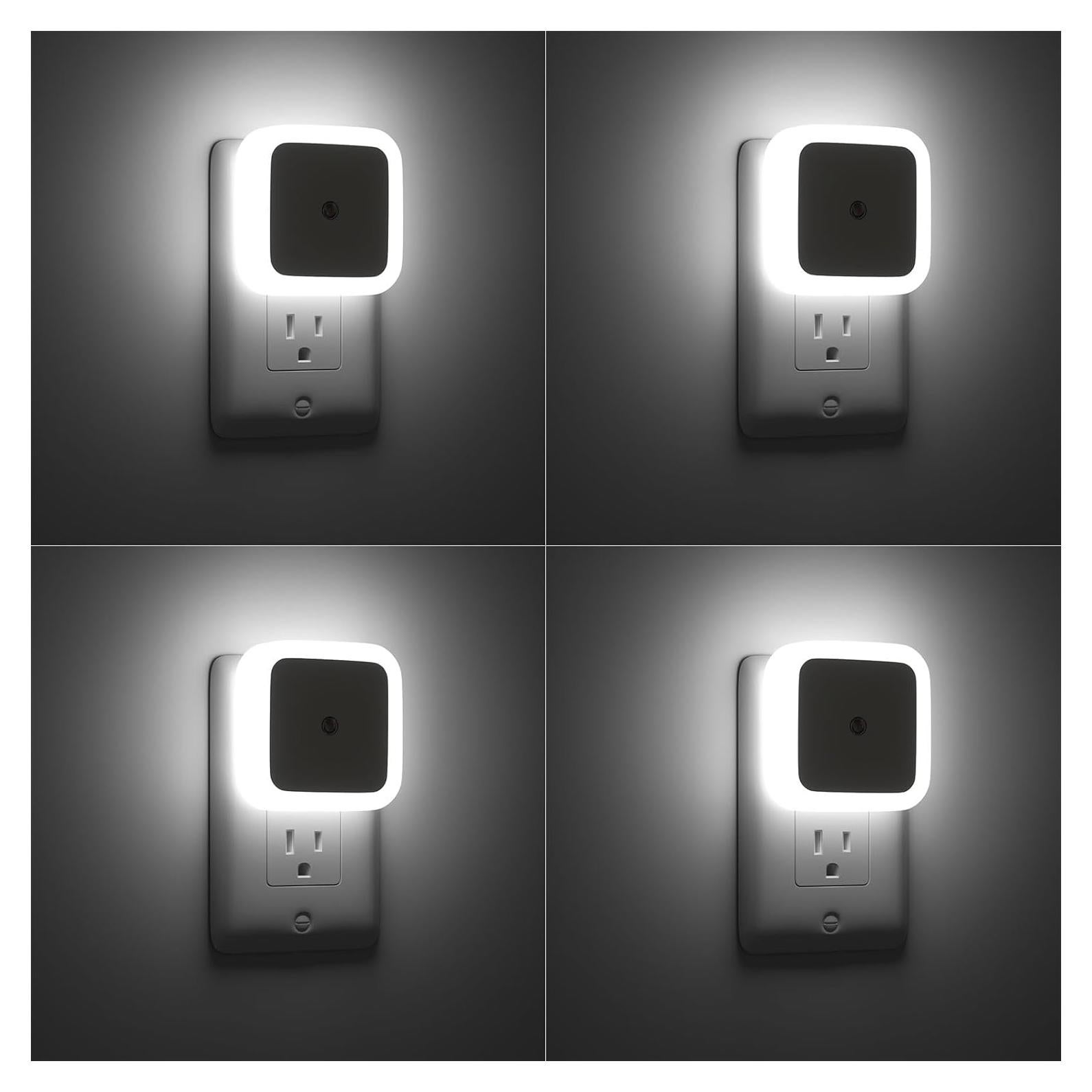 Luz Nocturna Enchufable Sujeet 4 Piezas LED 50 Lumen