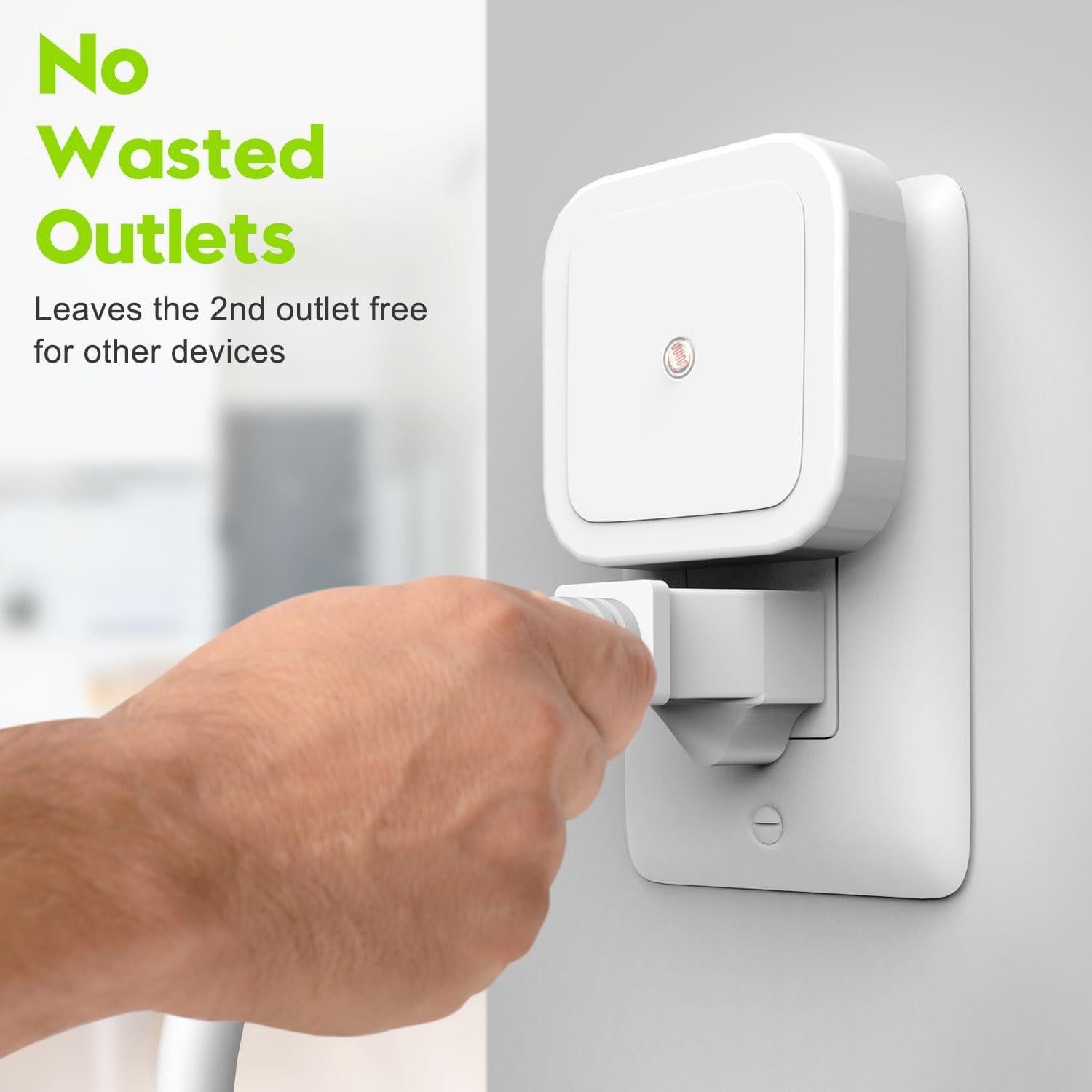 Luz Nocturna Enchufable Sujeet 4 Piezas LED 50 Lumen