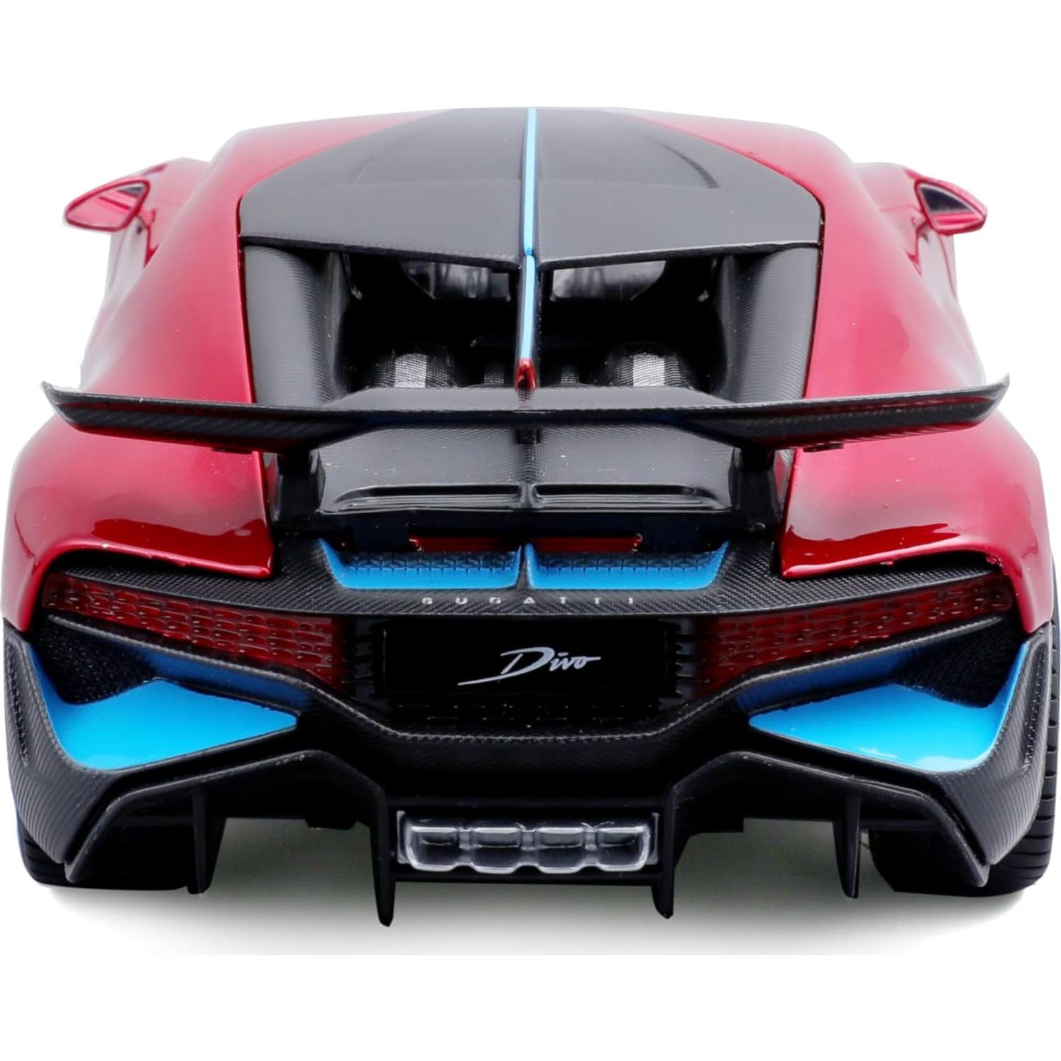 Maisto Bugatti Divo Coche de Modelo 1:24 Escala Rojo