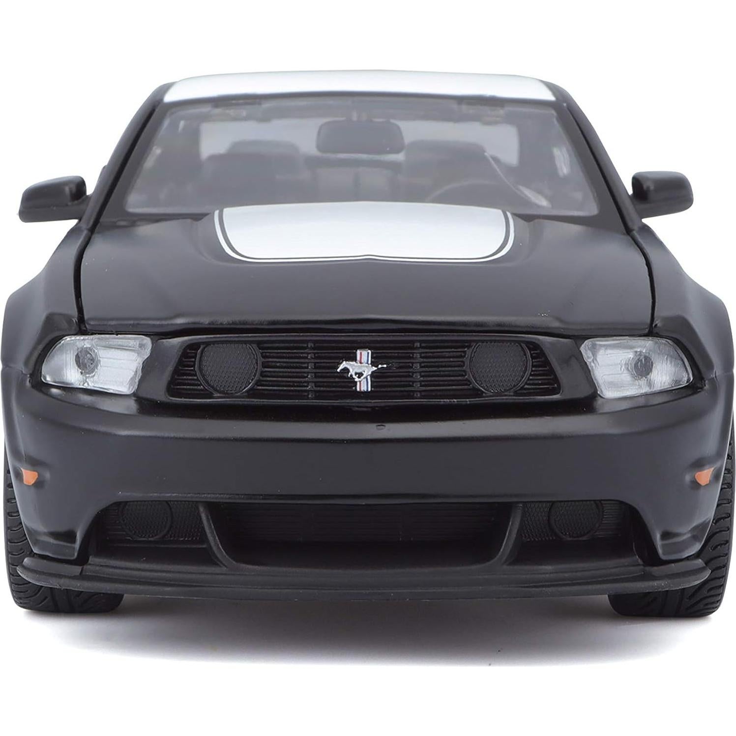 Coche Coleccionable Maisto Ford Mustang 1:24 Negro Mate