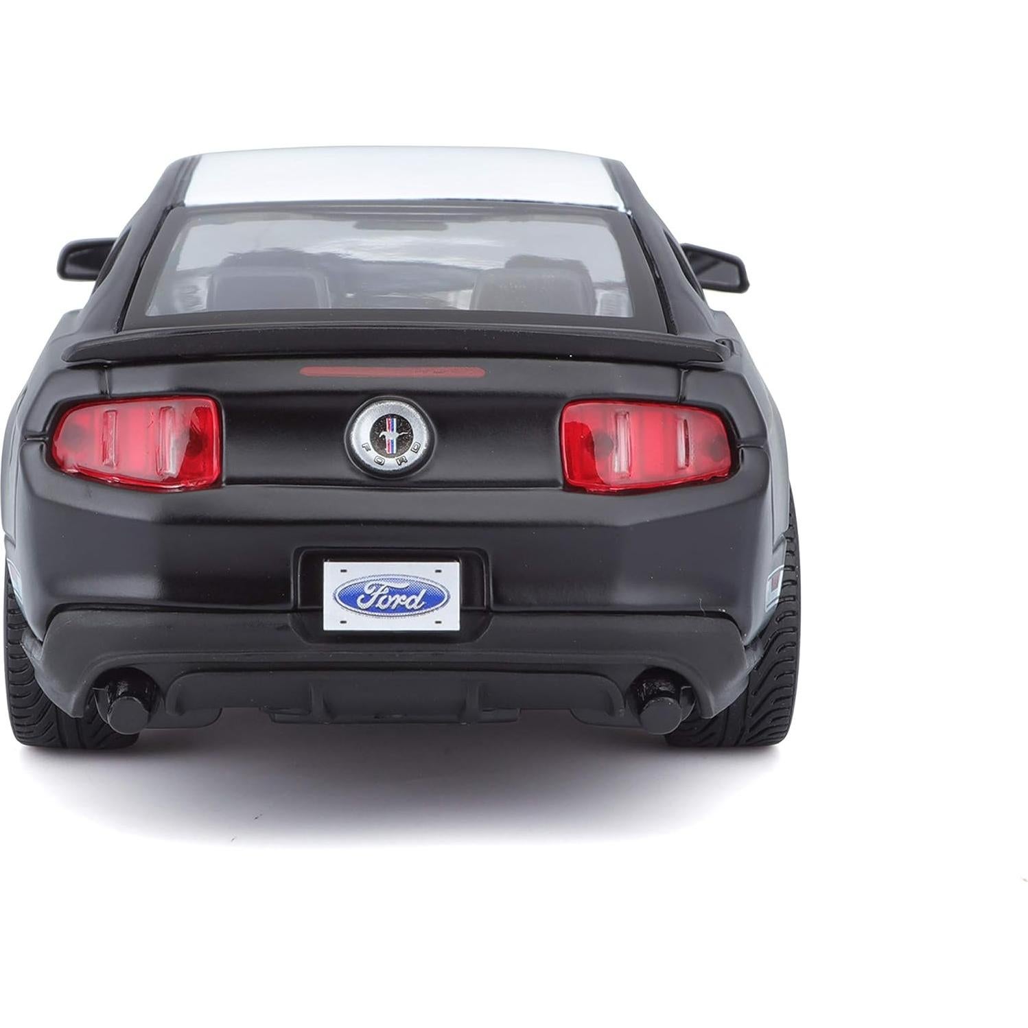 Coche Coleccionable Maisto Ford Mustang 1:24 Negro Mate