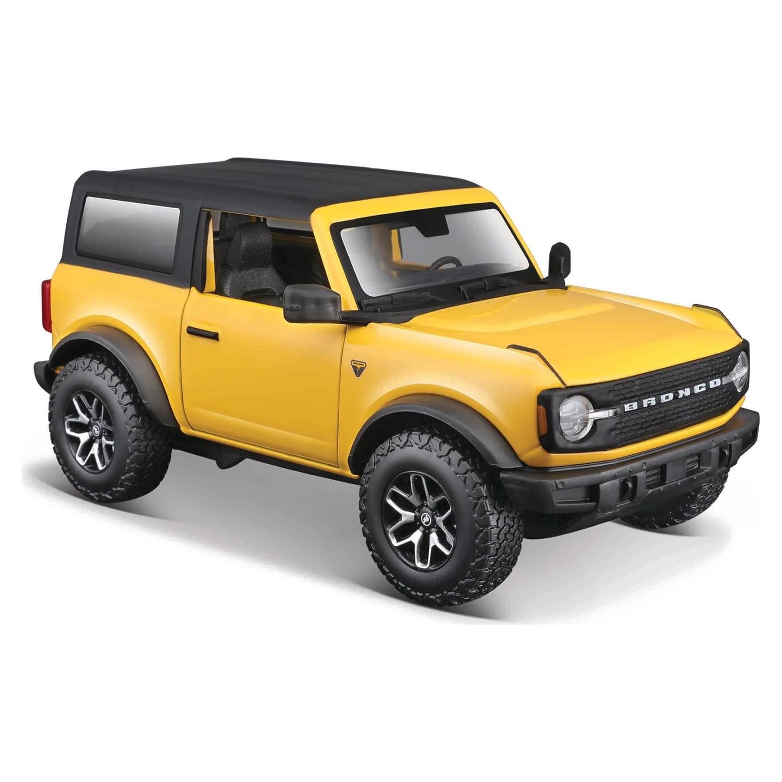 Maisto 1:24 Ford Bronco Badlands 2021 Amarillo Die-Cast