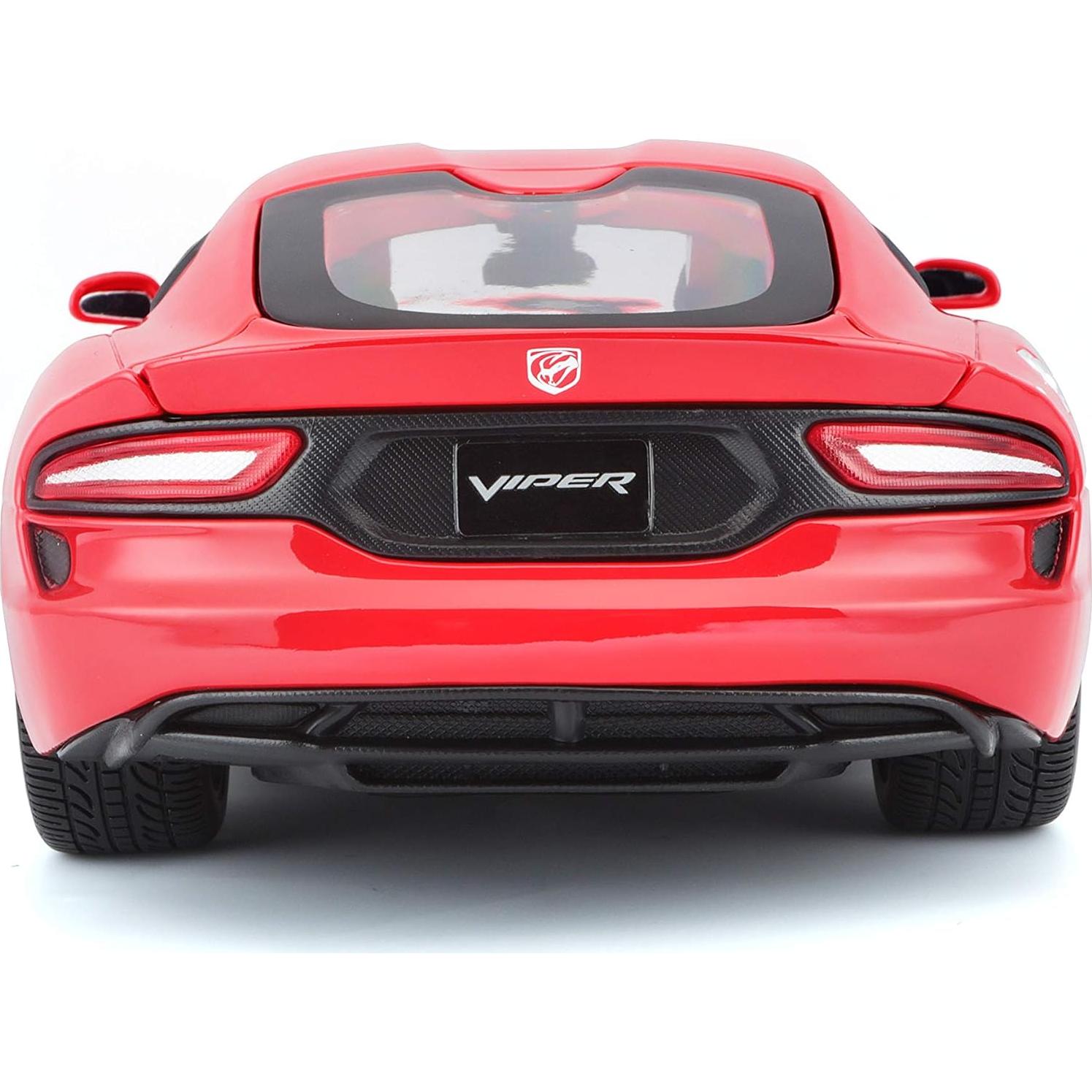 Maisto Vehículo Diecast 1:18 SRT Viper GTS 24.1 cm