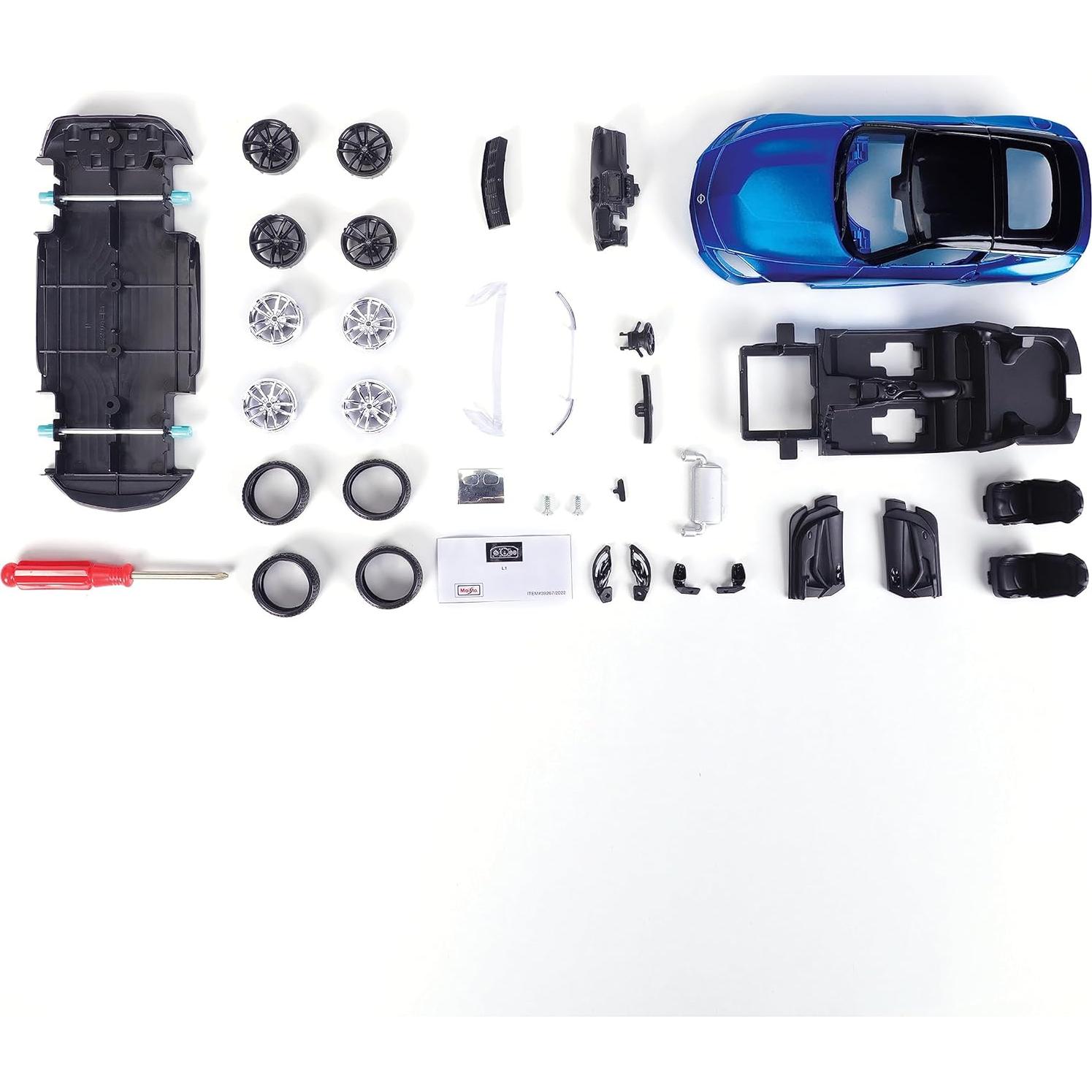 Kit de Modelo Maisto 1:24 Nissan Z 2022 Metal Fundido