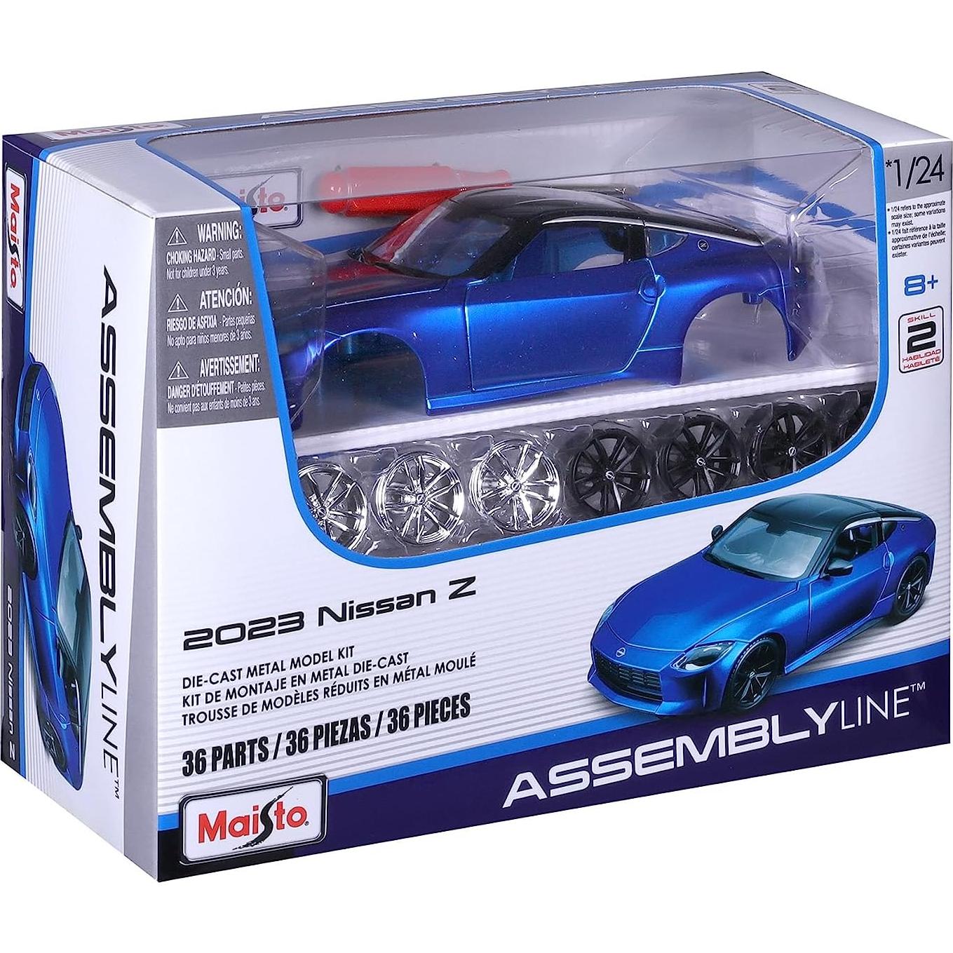 Kit de Modelo Maisto 1:24 Nissan Z 2022 Metal Fundido