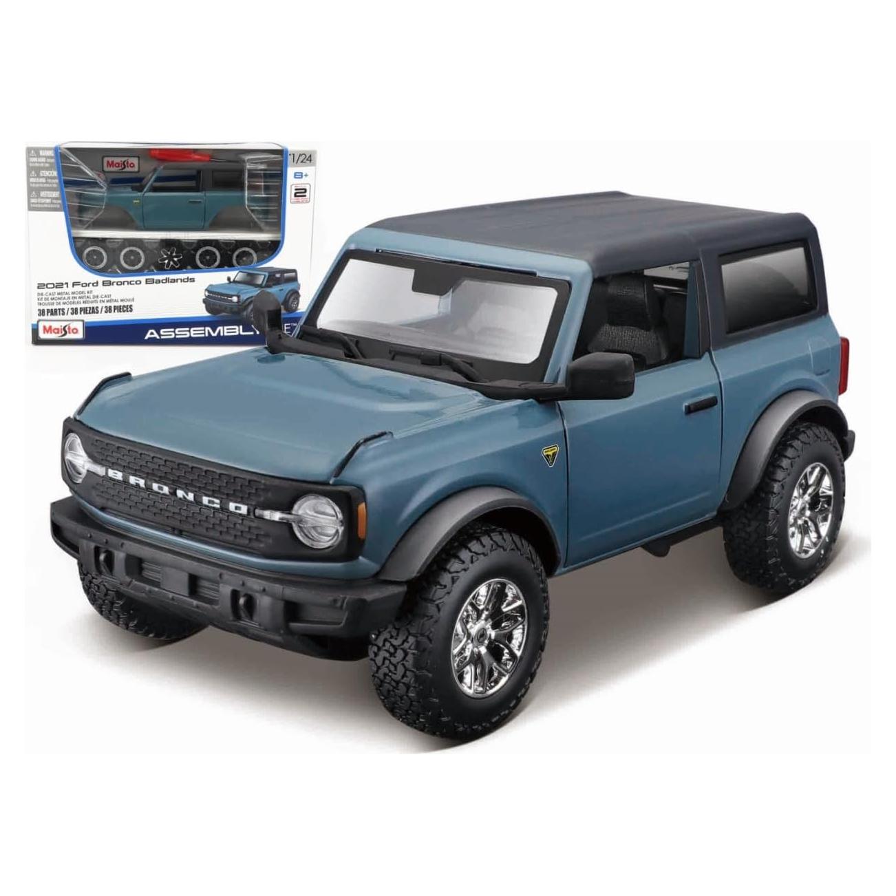 Maisto 1:24 Ford Bronco Badlands - Kit de Montaje Metal