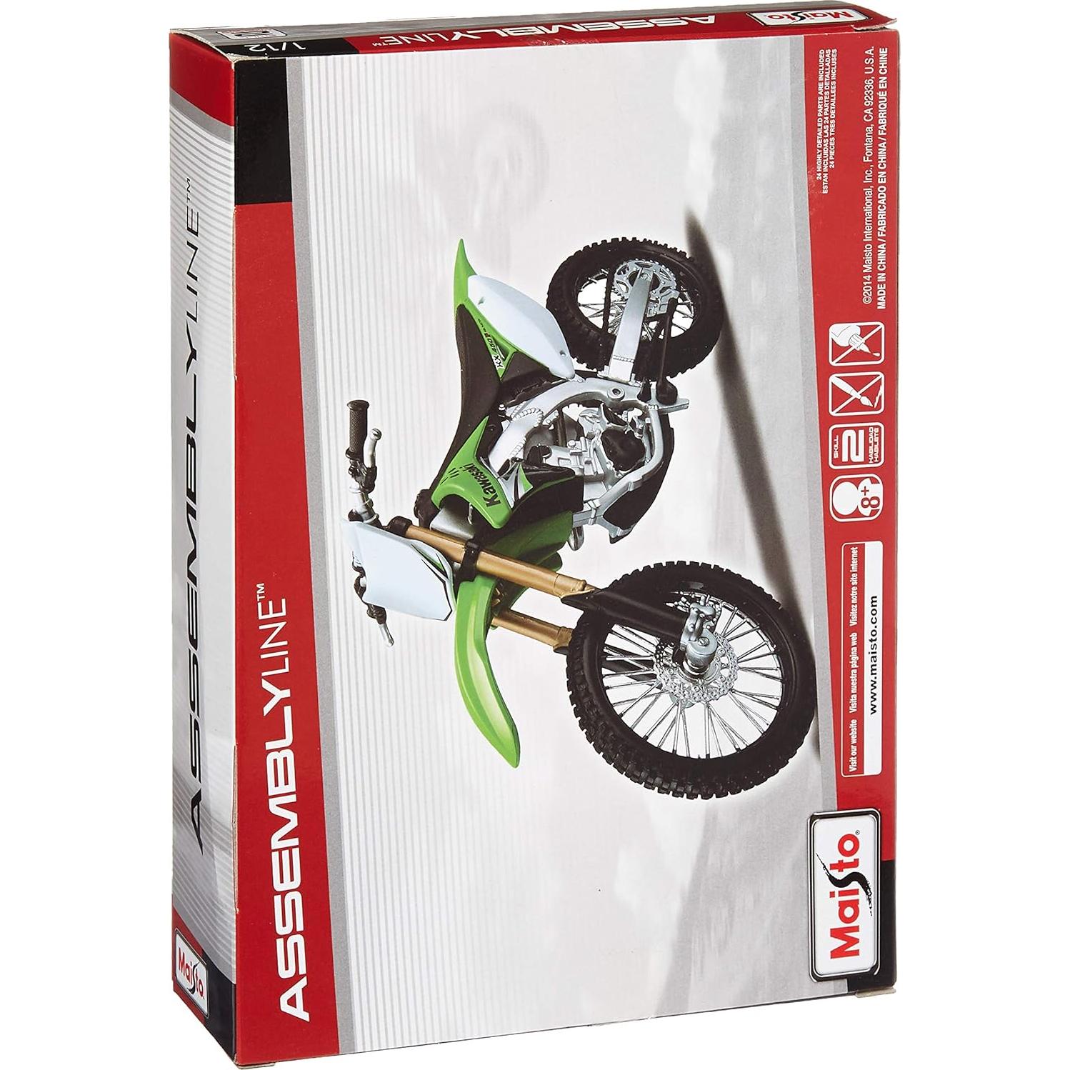 Maisto Kit de Modelo Moto KX 450F 1:12 Grande