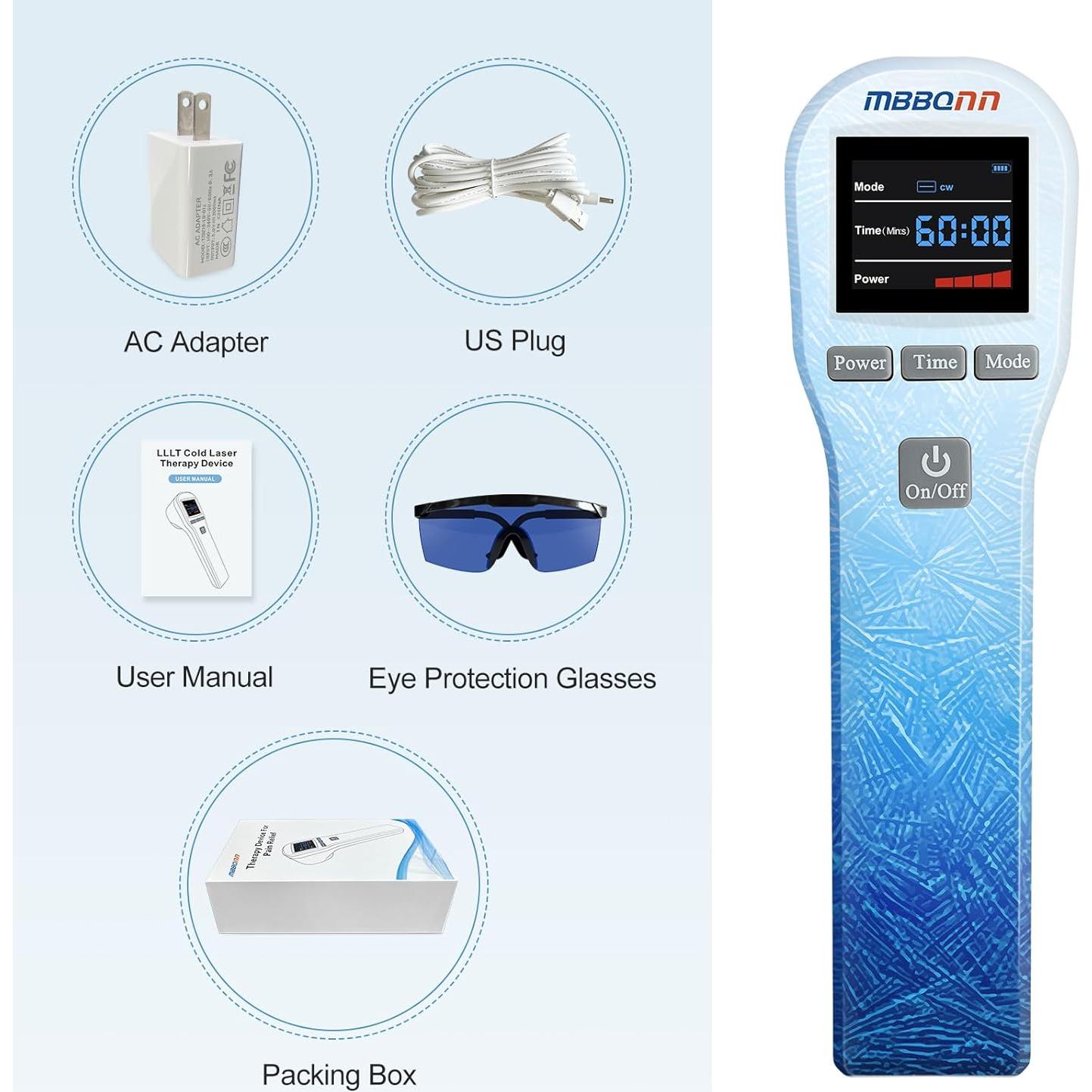 Dispositivo de Terapia con Láser Frío MBBQNN para Mascotas