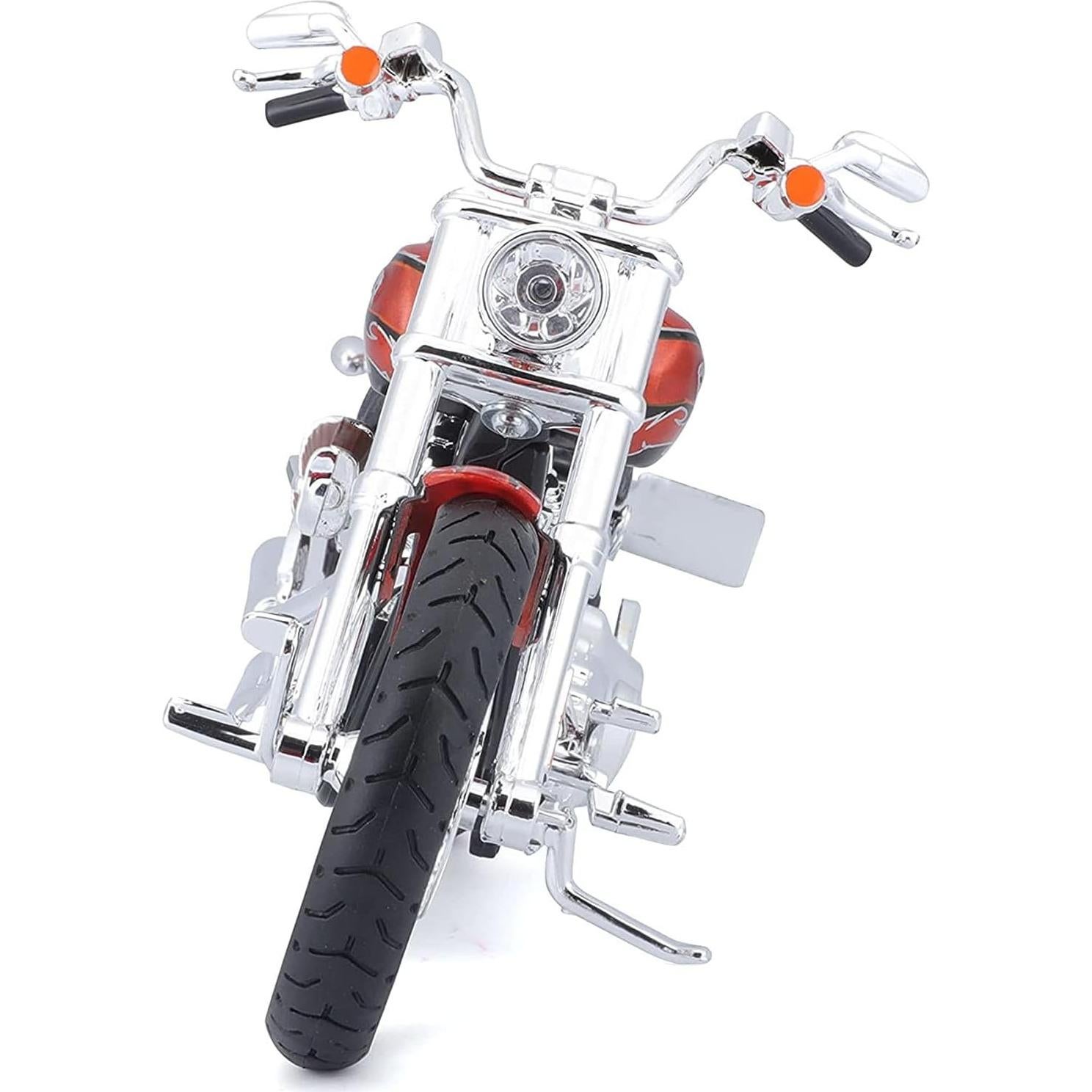 Maisto 2014 Harley Davidson CVO Breakout Modelo 1:12 Naranja