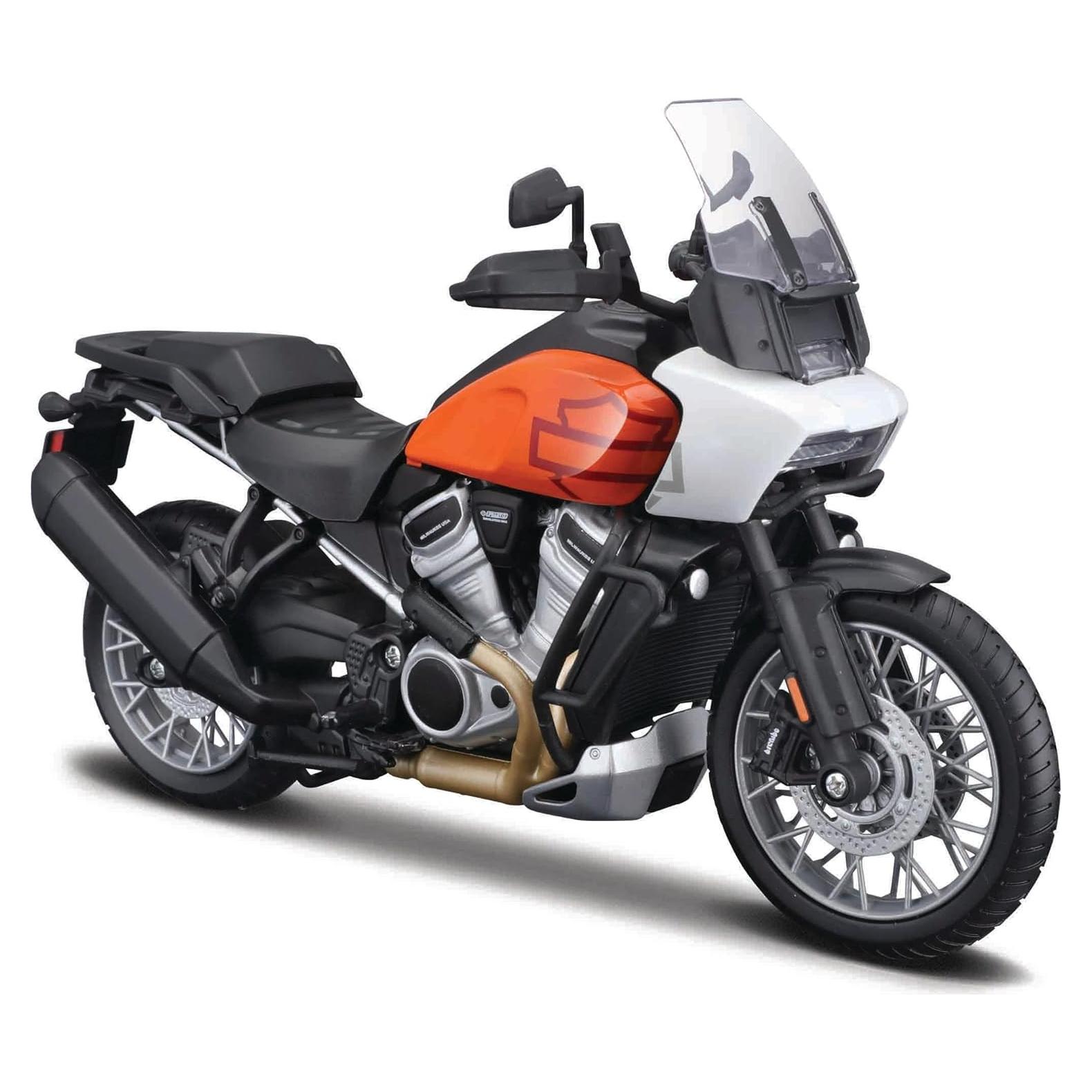 Maisto 1:12 Harley-Davidson 2021 Pan America Naranja