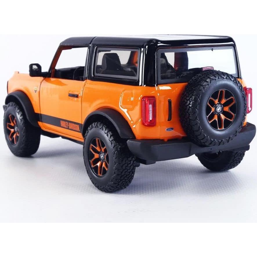 Coche Coleccionable MAISTO 1/24 Ford Bronco Harley Davidson