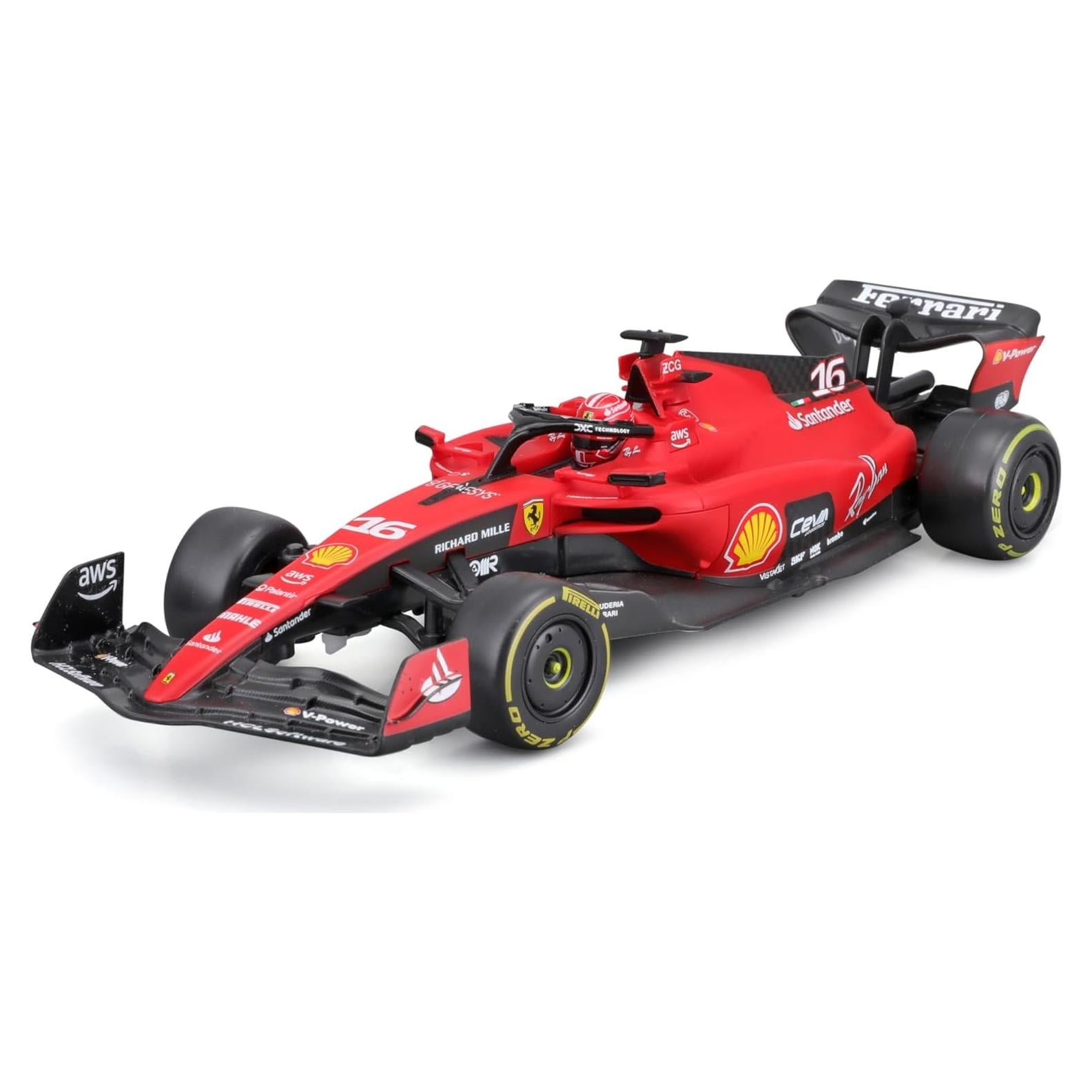 Maisto Tech RC Ferrari SF-23 1:24 Leclerc 2023 - Control 35m