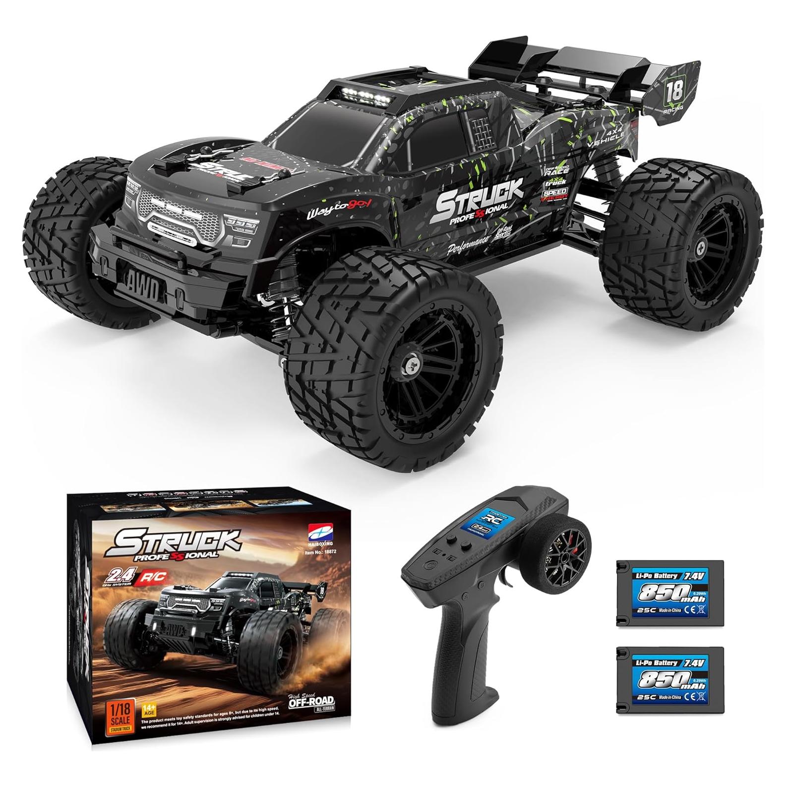 Coche RC 1:18 HAIBOXING 18872 4X4 Todo Terreno 36km/h
