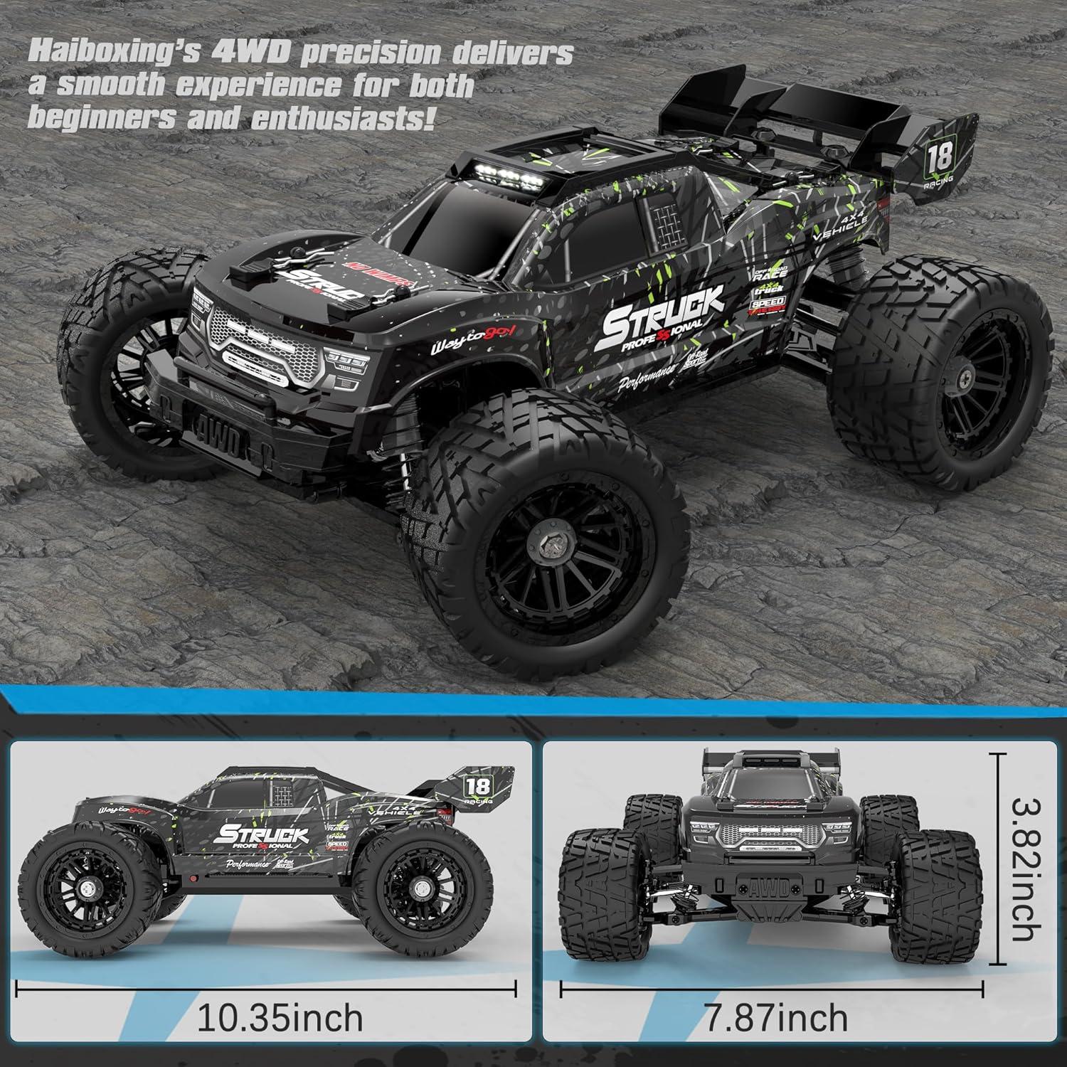 Coche RC 1:18 HAIBOXING 18872 4X4 Todo Terreno 36km/h