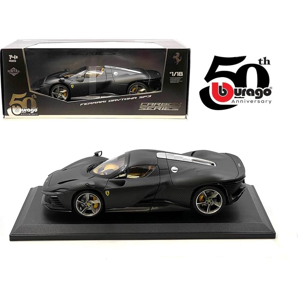 Coche Diecast Ferrari Daytona SP3 1:18 Edición Limitada Bburago