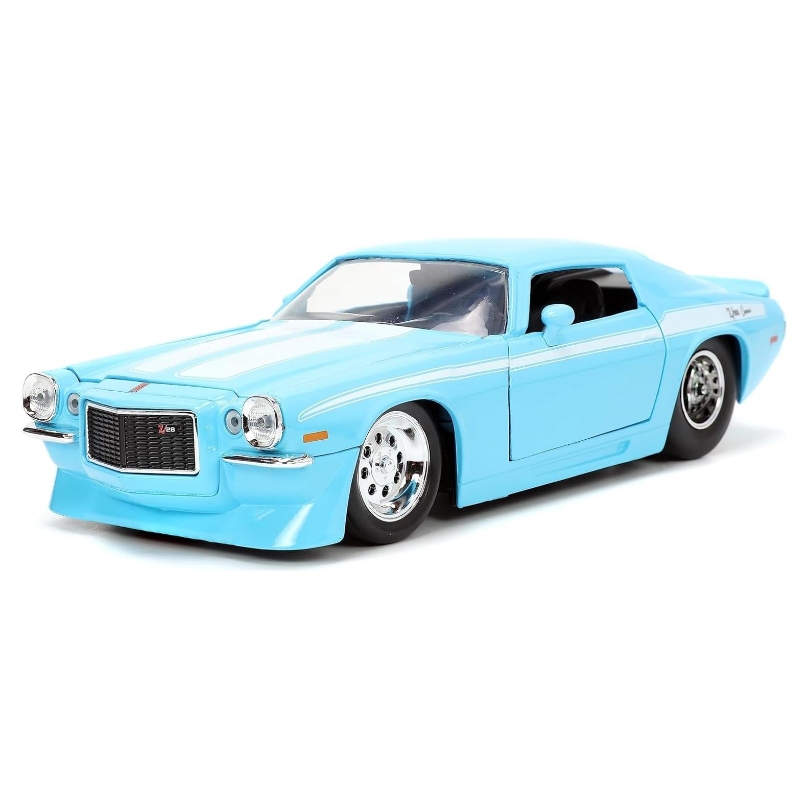 Coche Die-Cast 1:24 Jada Toys 1971 Chevy Camaro Azul