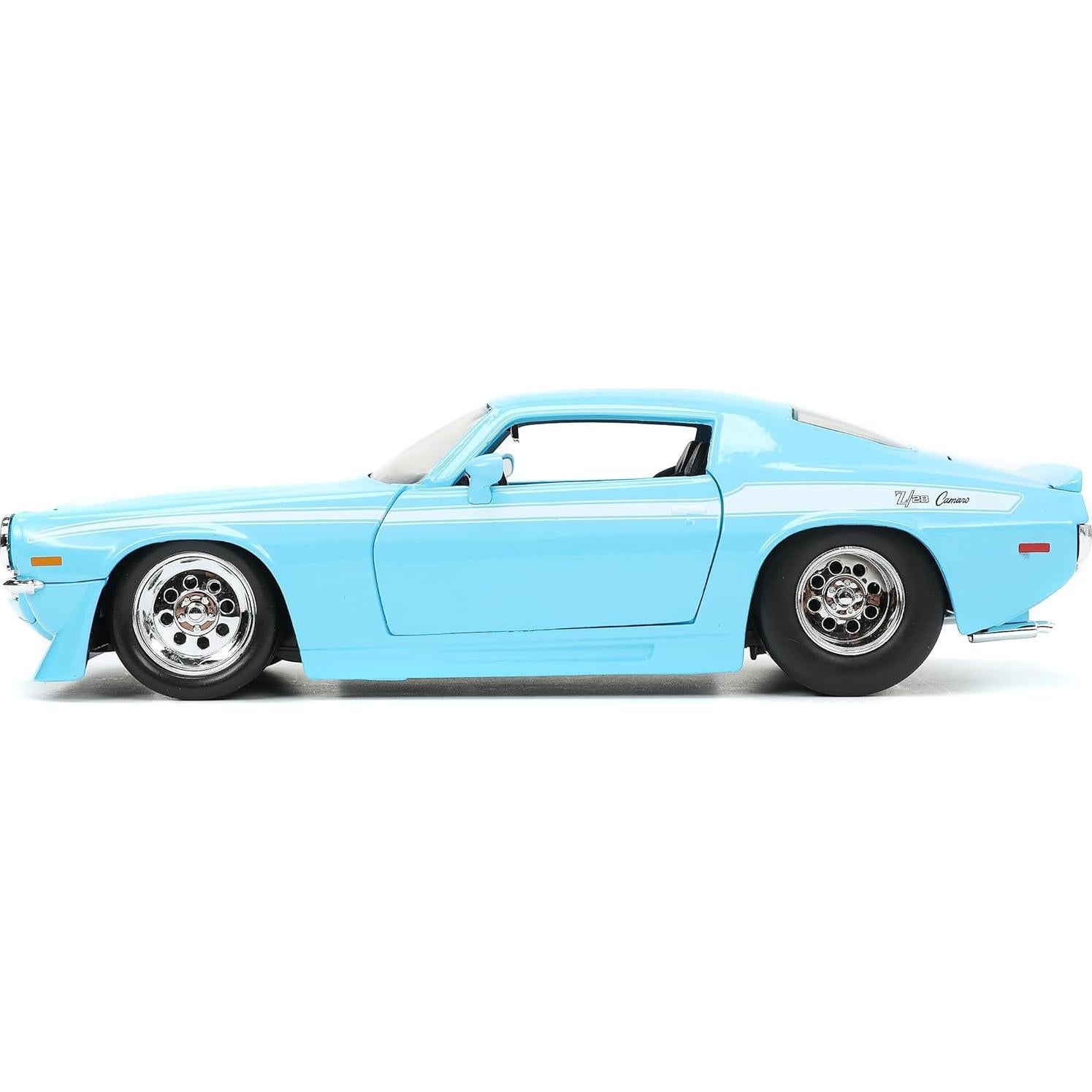 Coche Die-Cast 1:24 Jada Toys 1971 Chevy Camaro Azul