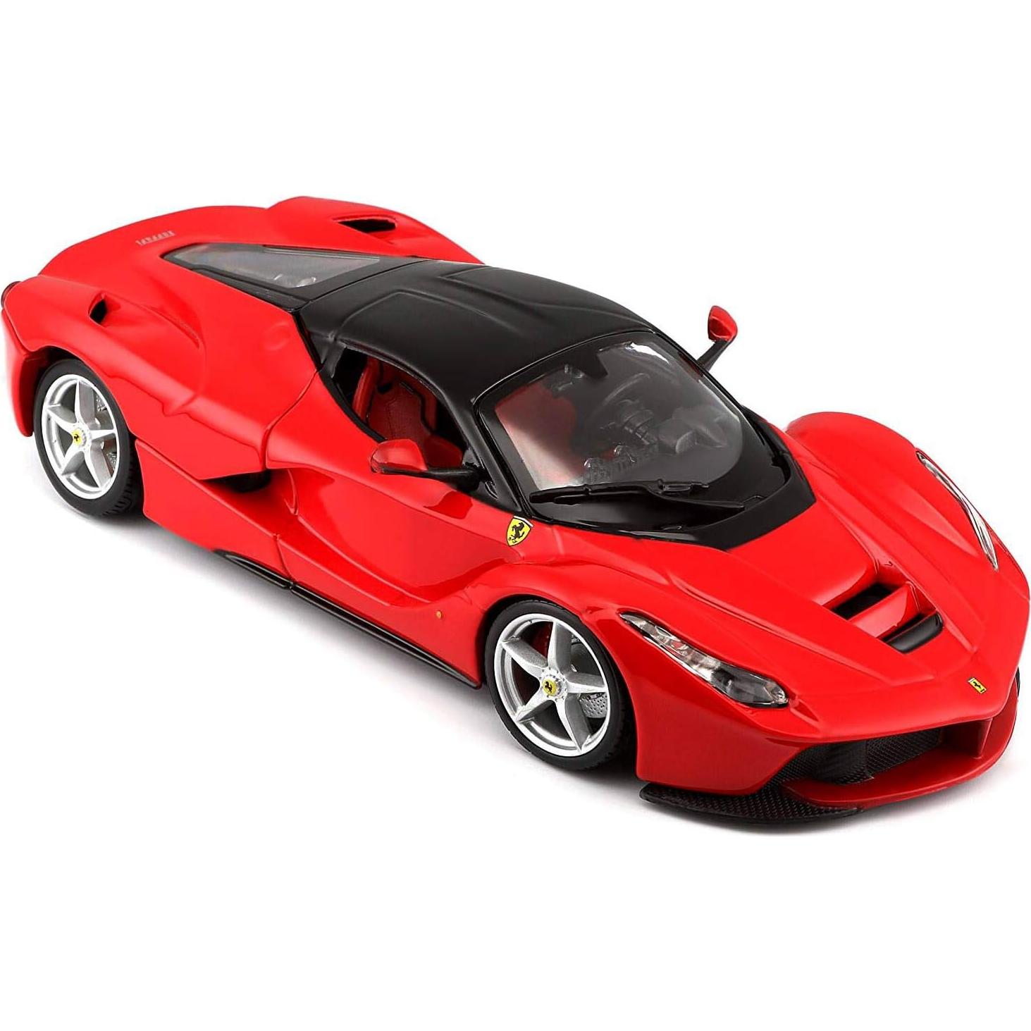 Bburago LaFerrari Diecast Escala 1/24 Rojo con Función Completa