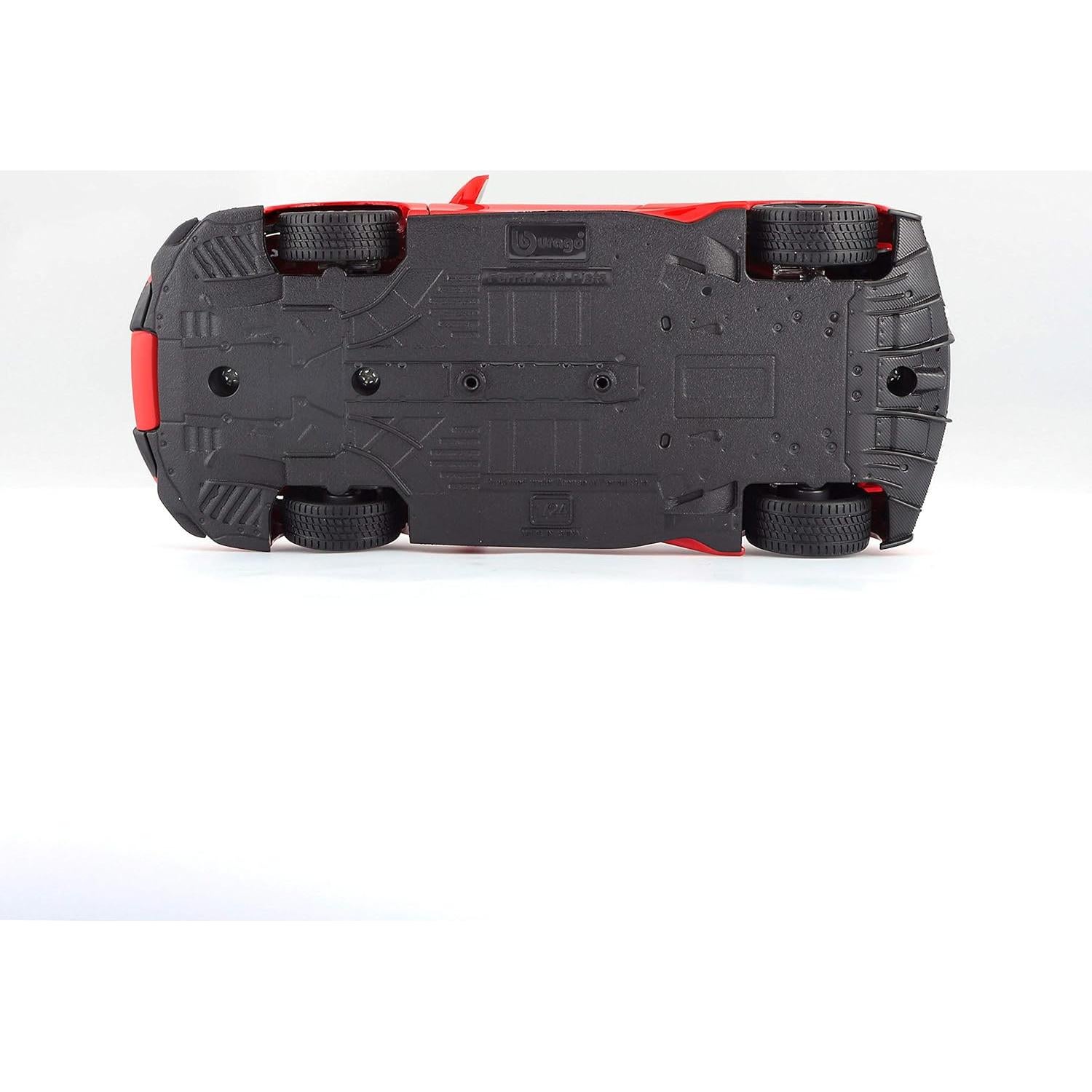 Bburago Ferrari 488 Pista 1:18 Diecast Rojo