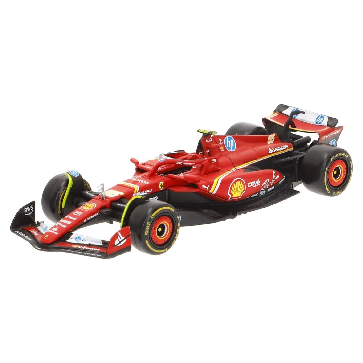 Bburago 1:43 Ferrari SF-24 2024 Modelo Die-Cast Coleccionable