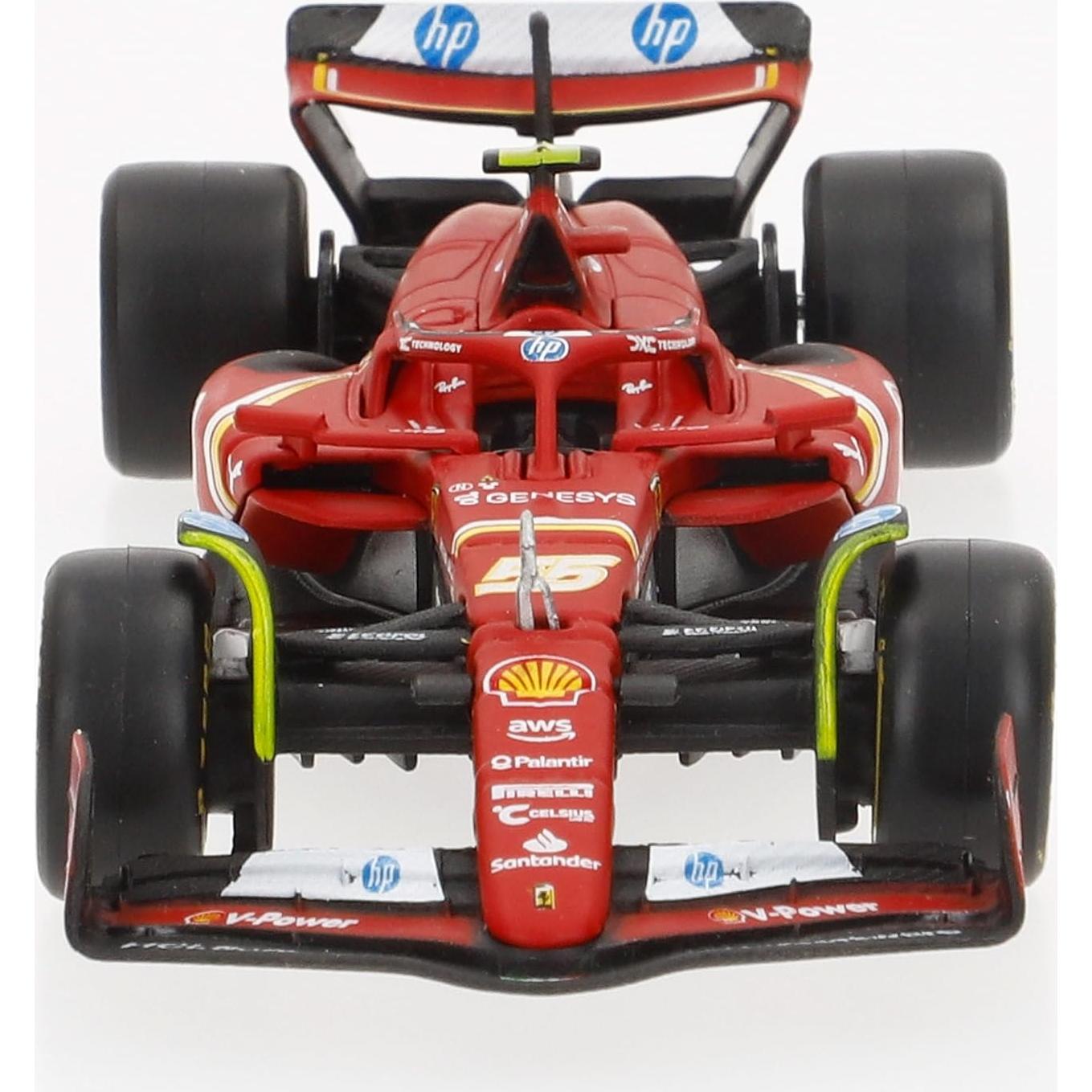 Bburago 1:43 Ferrari SF-24 2024 Modelo Die-Cast Coleccionable