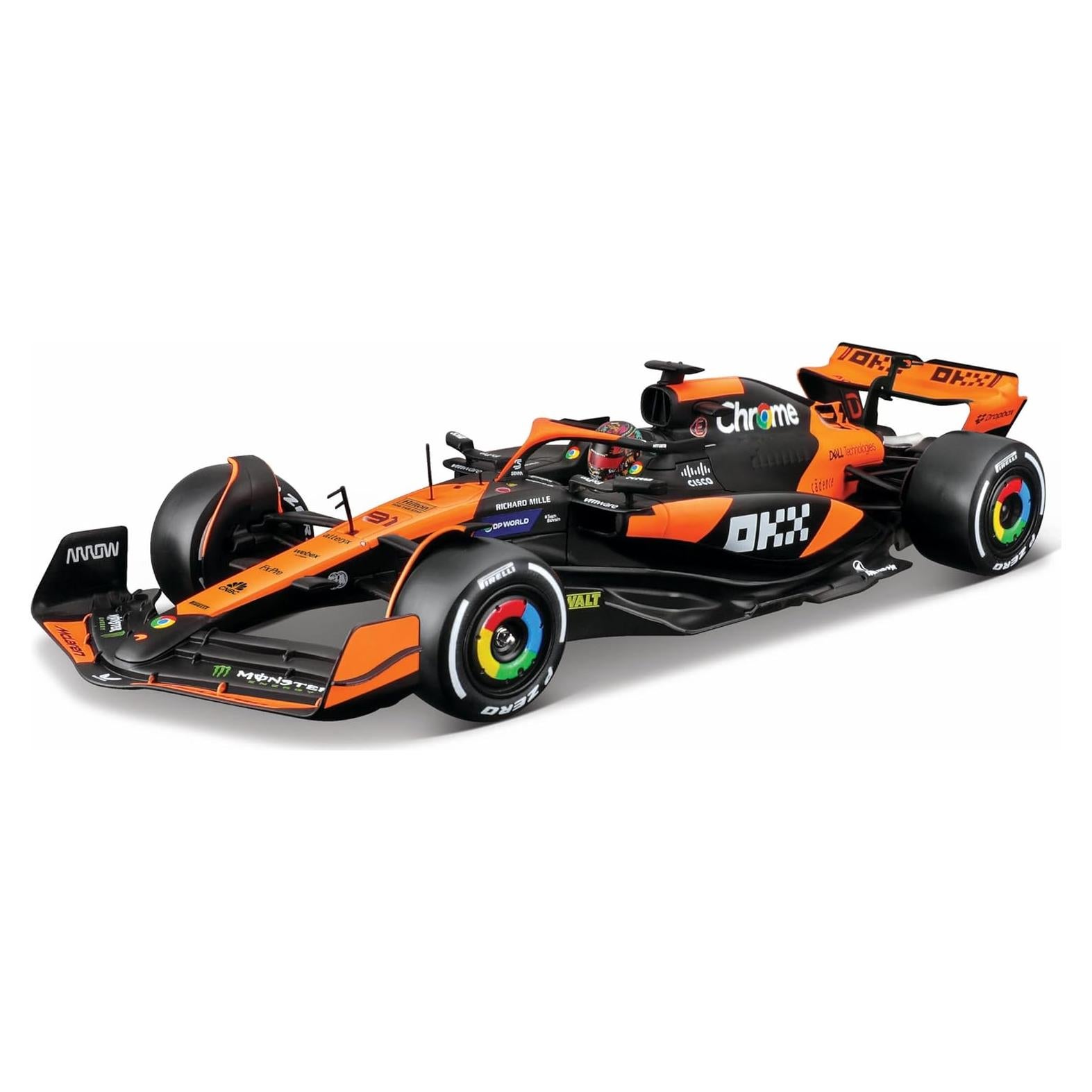 Bburago 1:24 McLaren MCL38 Oscar Piastri #81 Die-Cast
