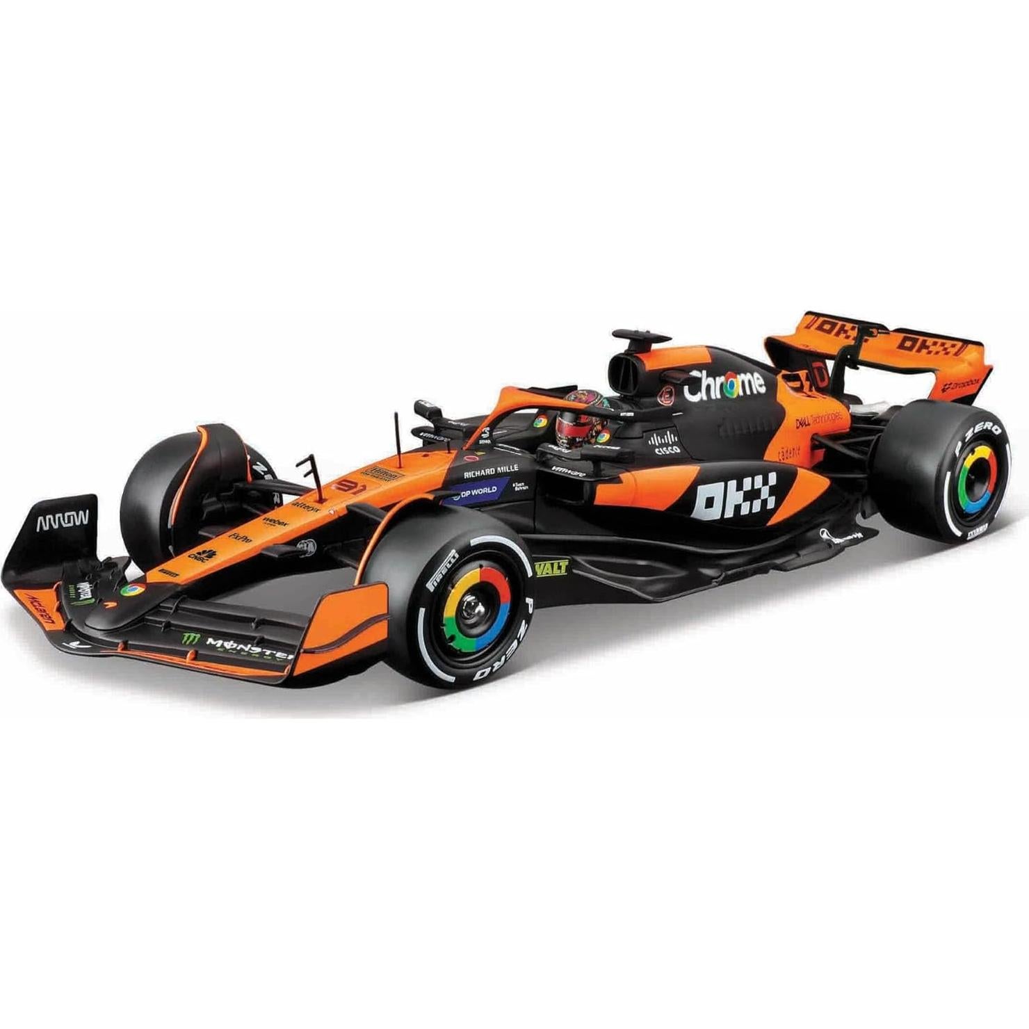 Bburago 1:24 McLaren MCL38 Oscar Piastri #81 Die-Cast