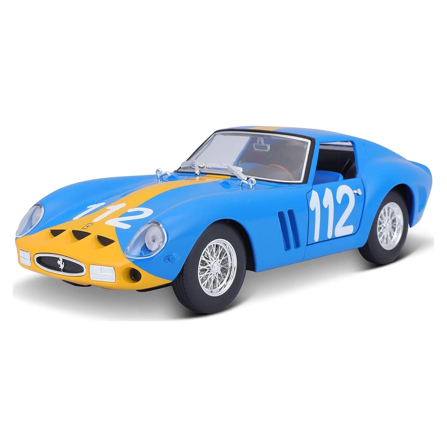 Modelo a Escala 1:24 Bburago Ferrari 250 GTO Azul