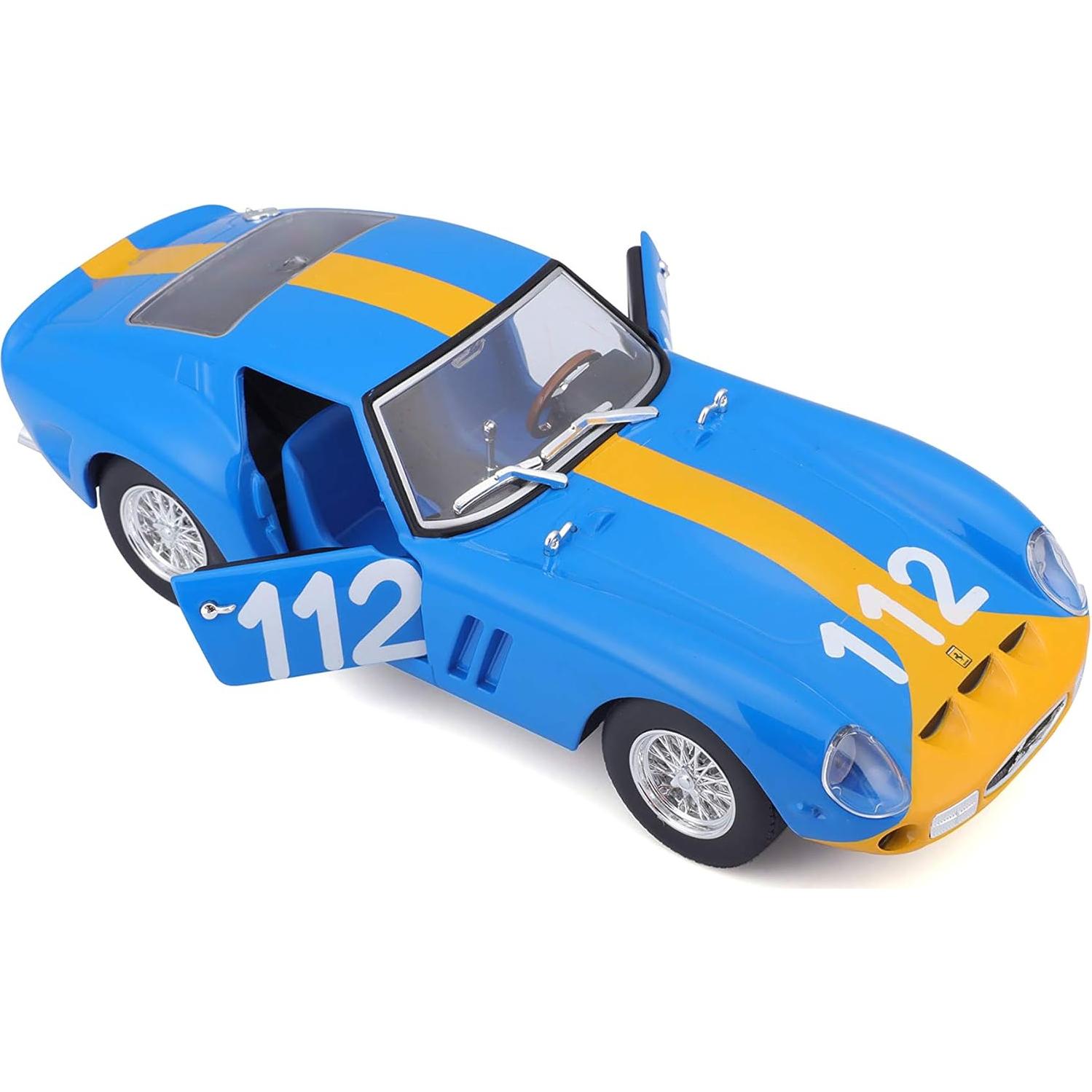 Modelo a Escala 1:24 Bburago Ferrari 250 GTO Azul