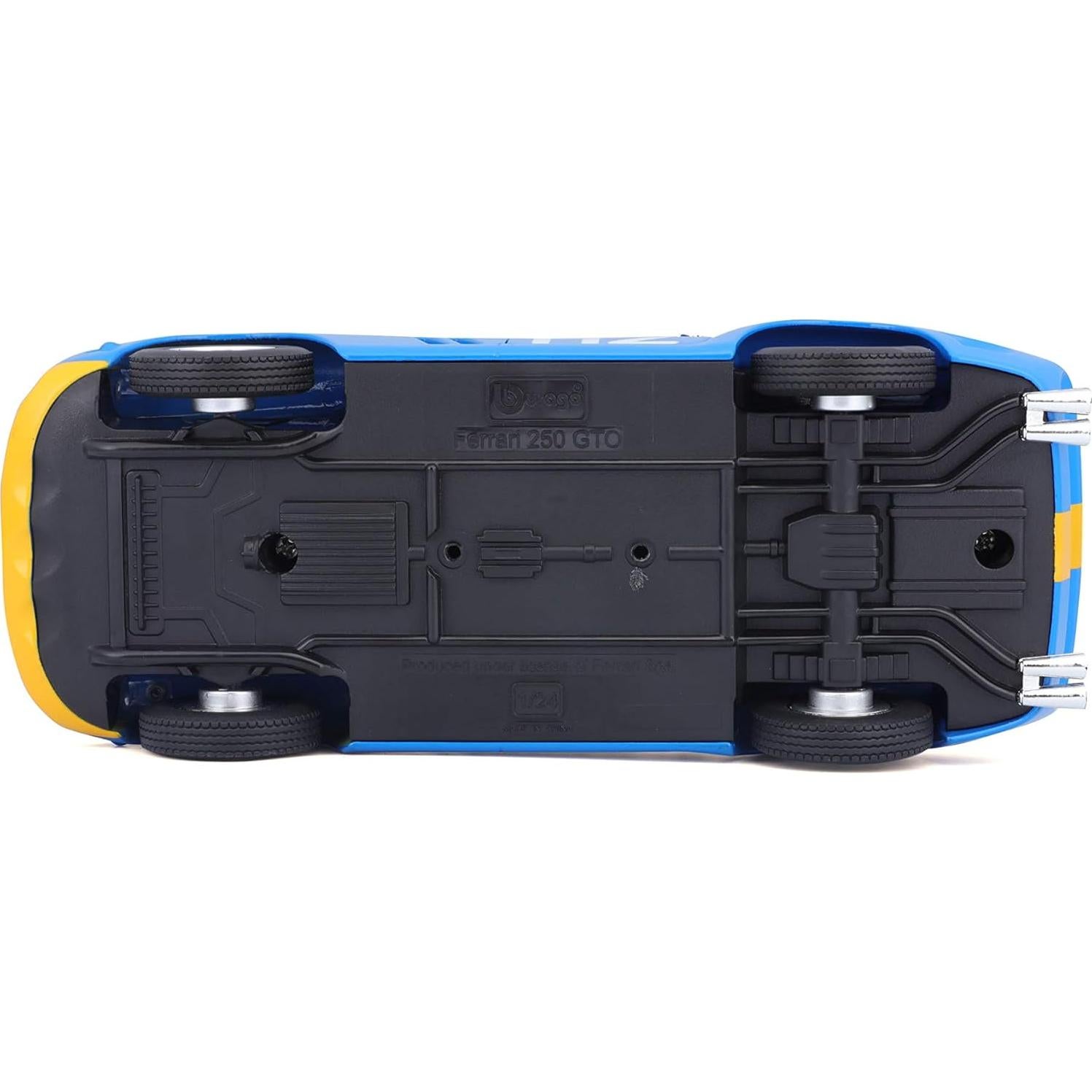 Modelo a Escala 1:24 Bburago Ferrari 250 GTO Azul