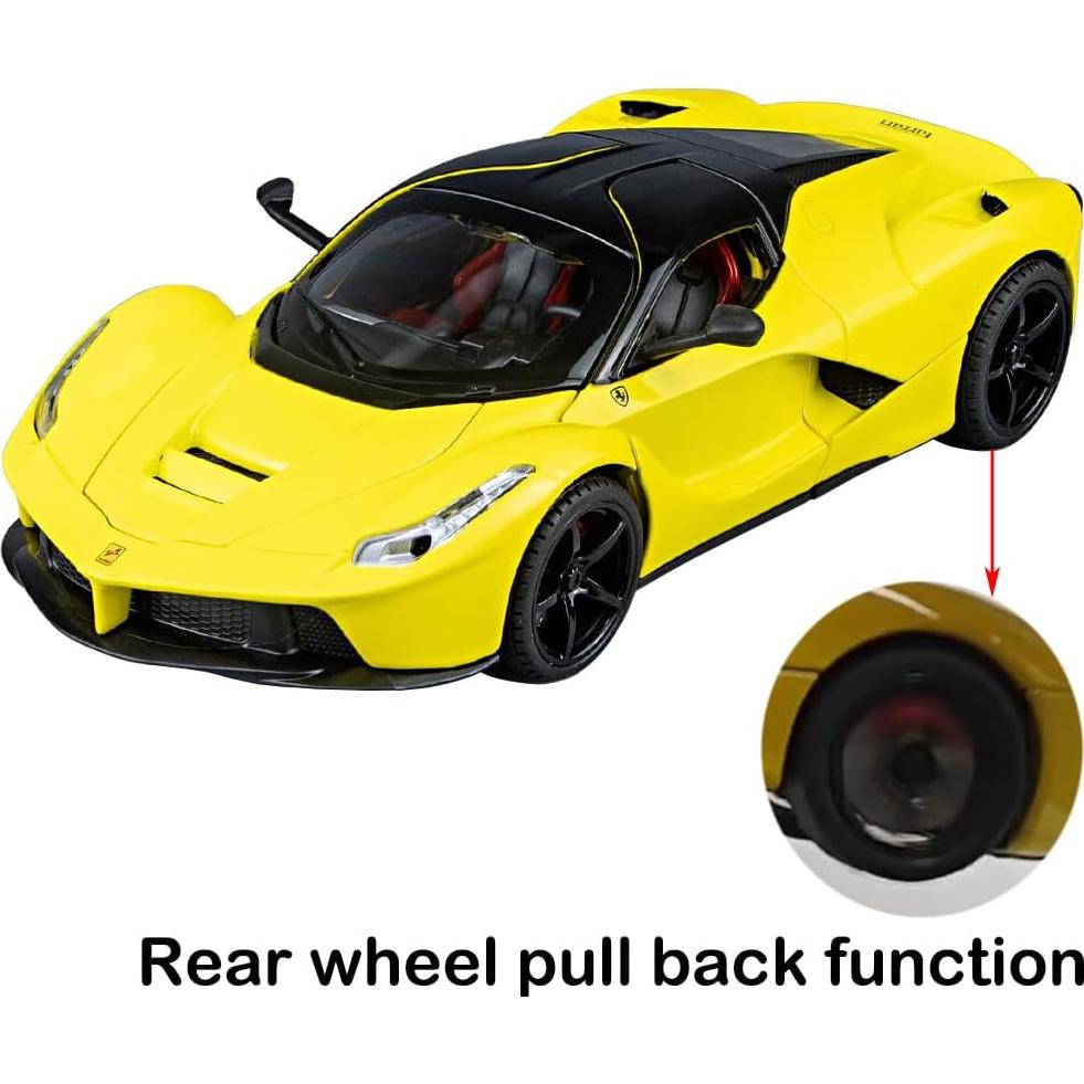Coche de Juguete LaFerrari iLooboo 1:24 con Sonido y Luz